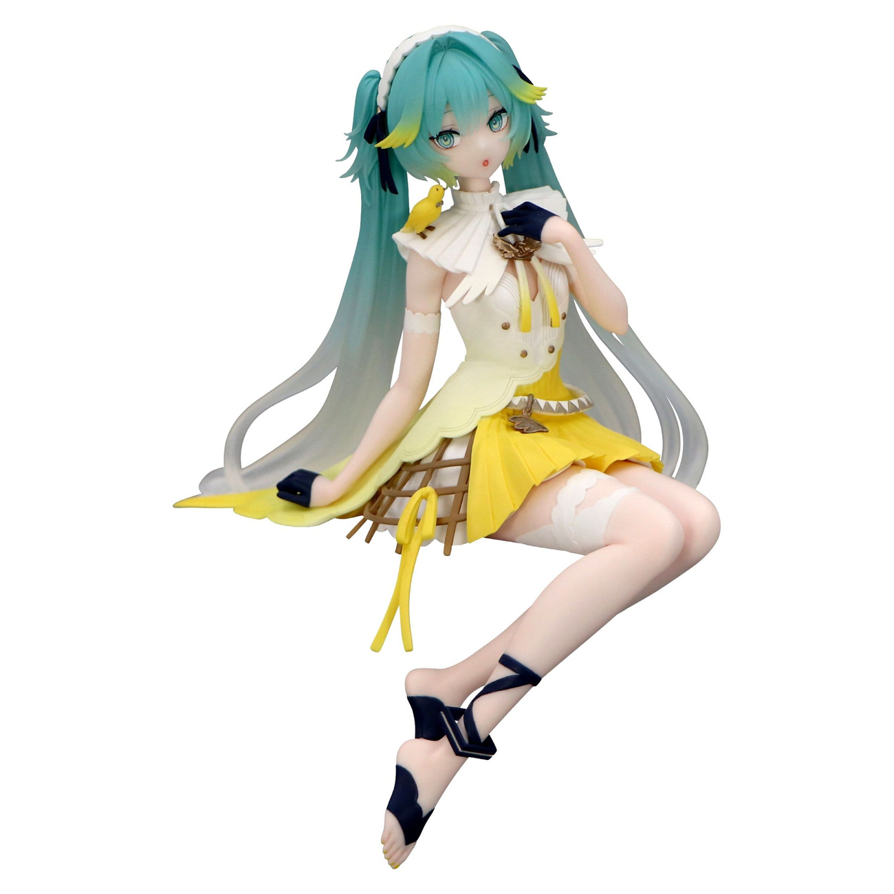 Hatsune Miku Noodle Stopper PVC Statue Canary Bird heo