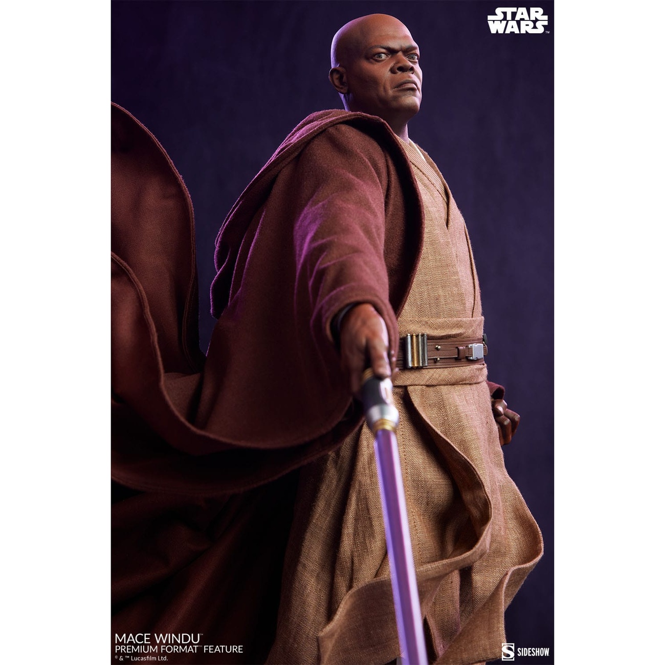 Star Wars Episodio III Figura Premium Format Mace Windu 53 cm