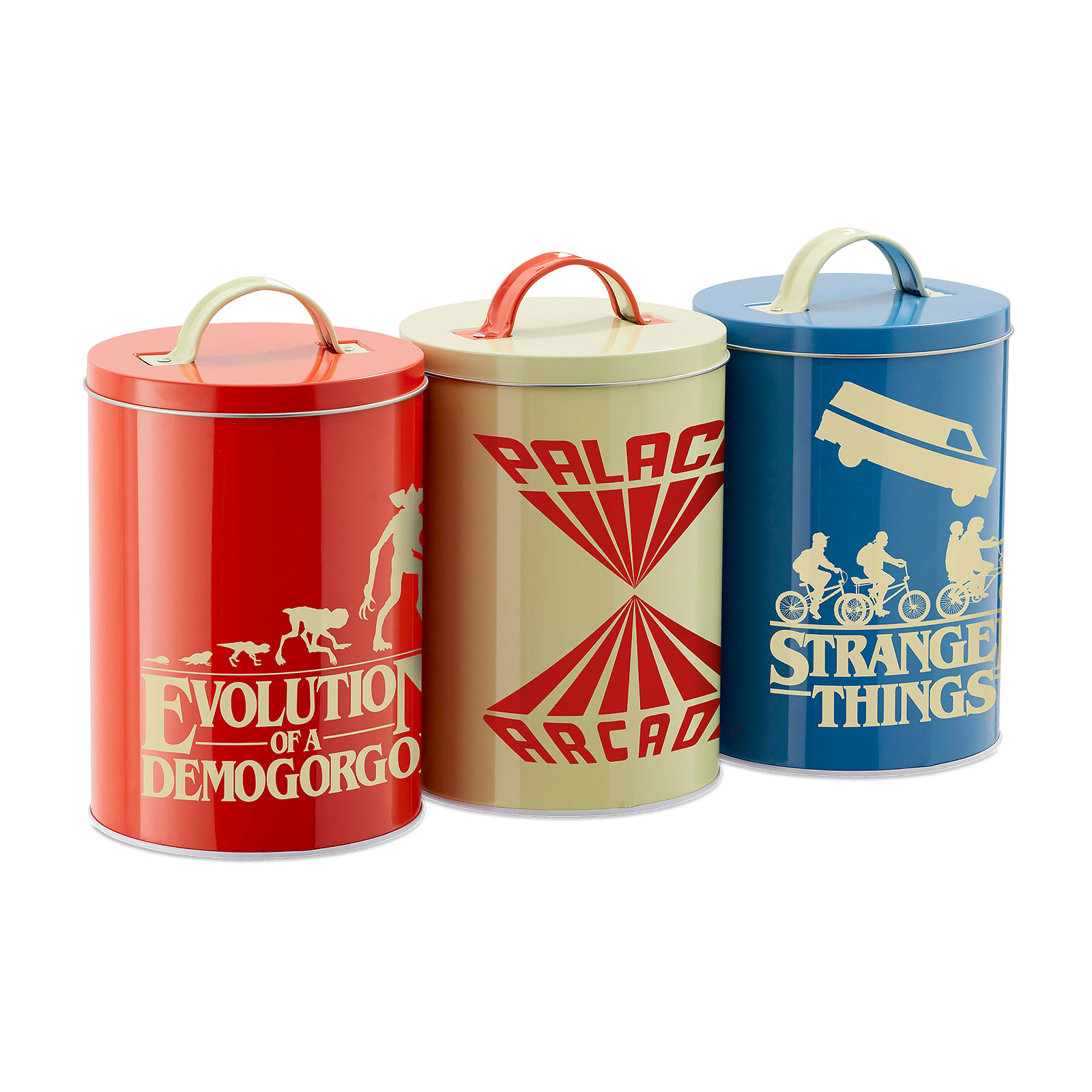 Stranger Things - Silhouette Cans 3-piece set