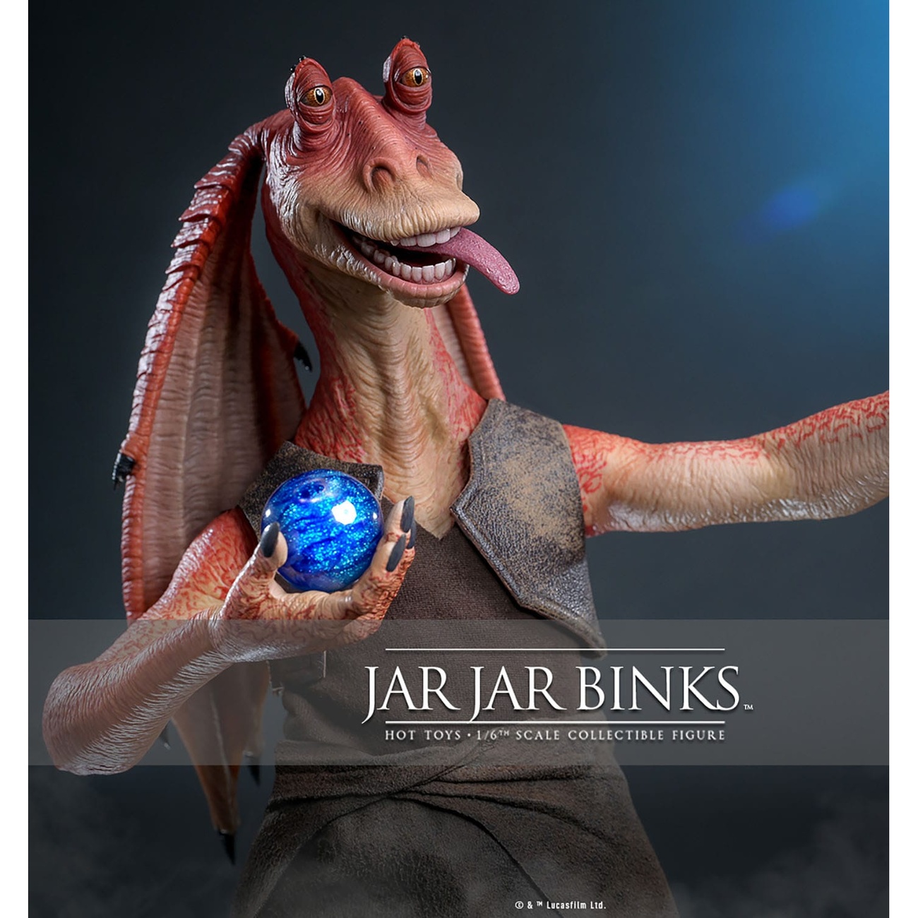 Star Wars - Figura de acción de Jar Jar Binks 1:6