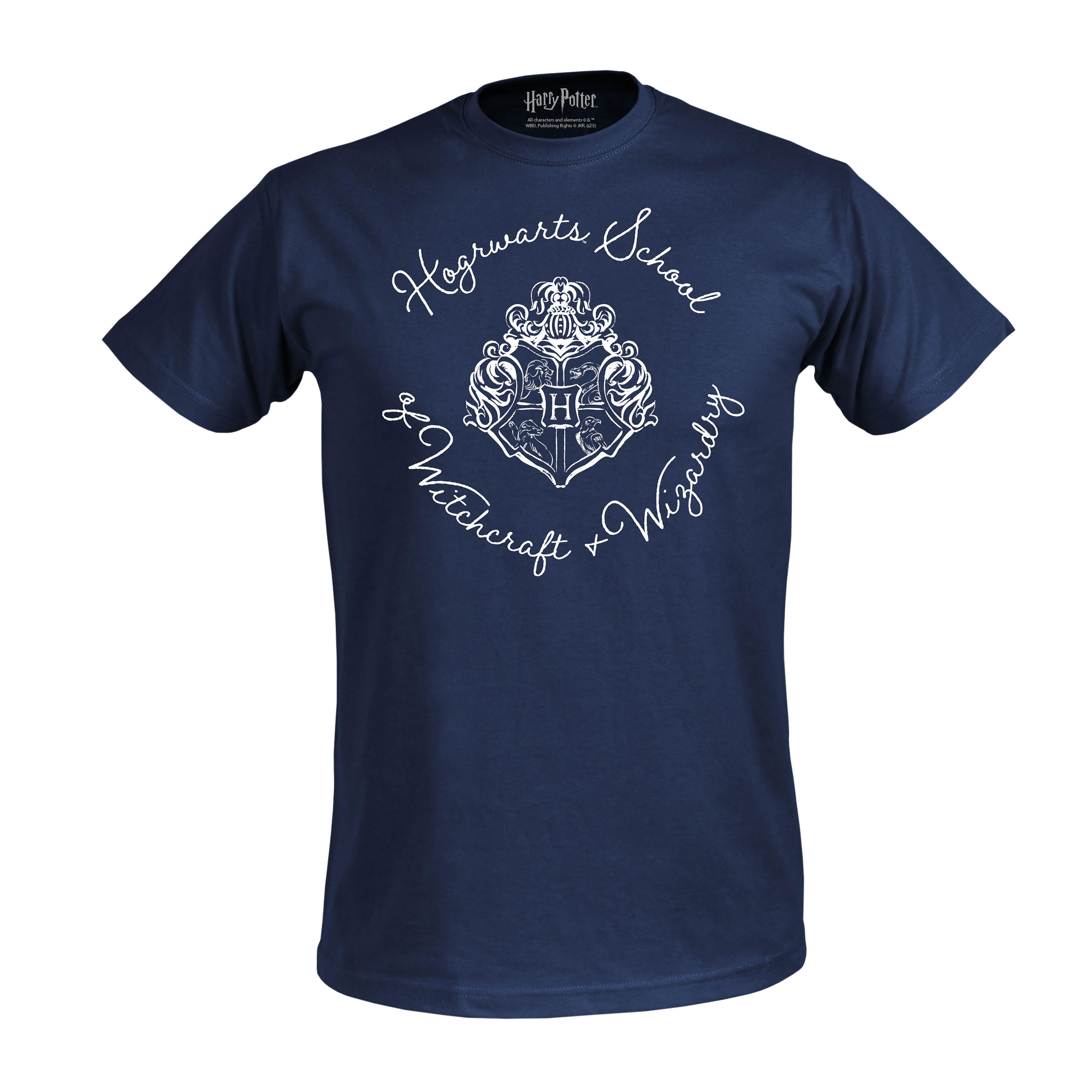 Hogwarts Wappen T-Shirt blau - Harry Potter