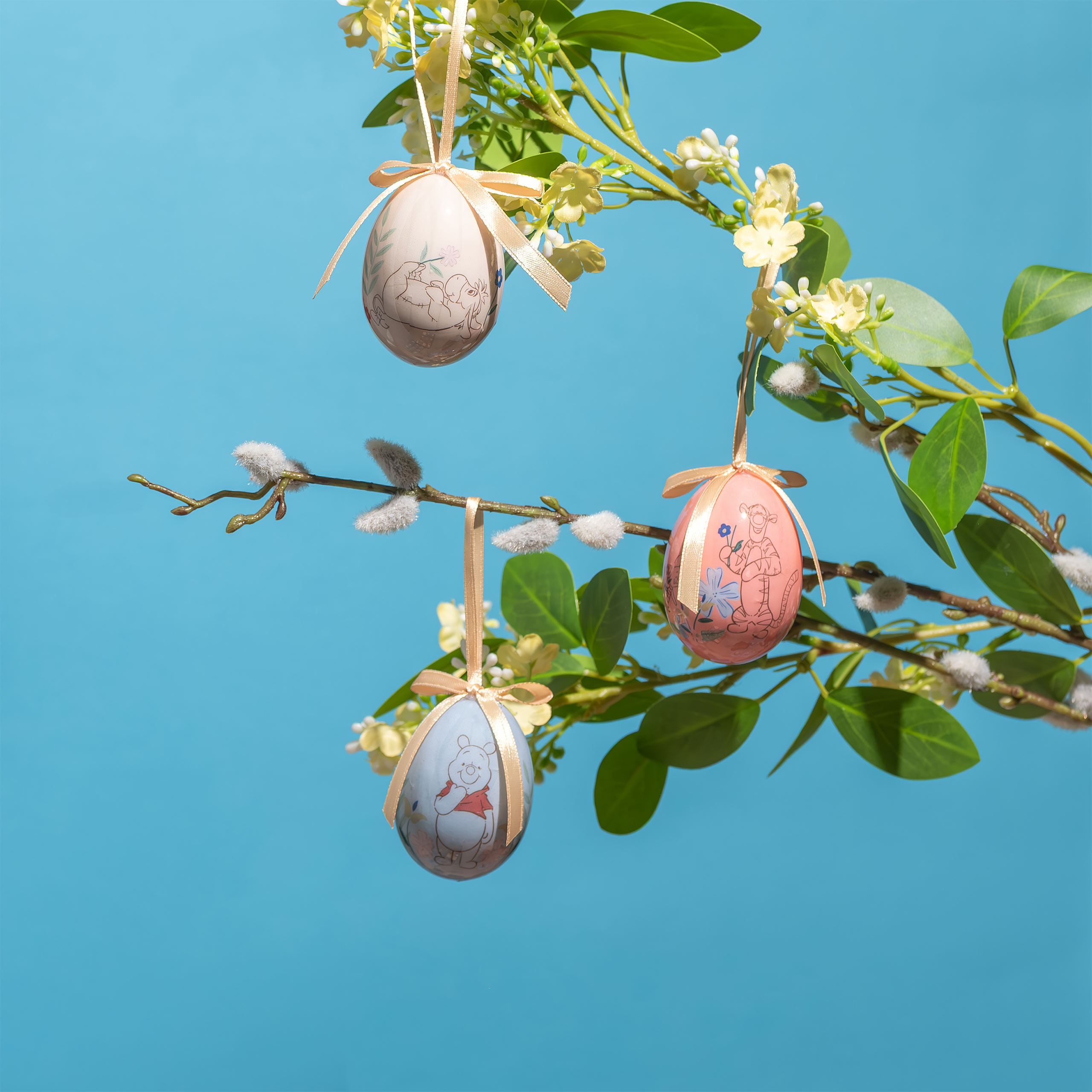 Winnie Puuh - Ostereier Anhänger 9tlg
