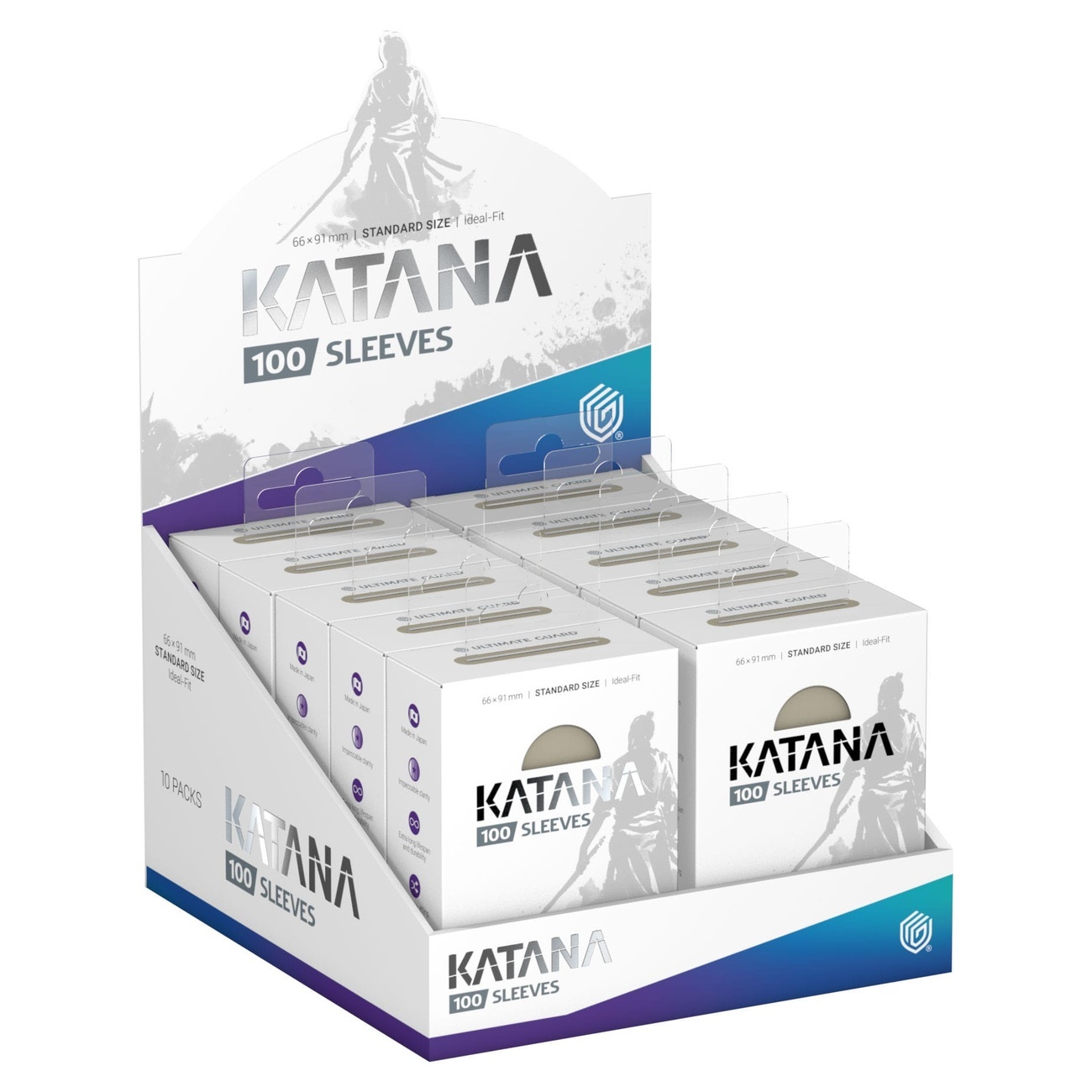Ultimate Guard Katana Sleeves Standard Size (100) - Autumn Moon