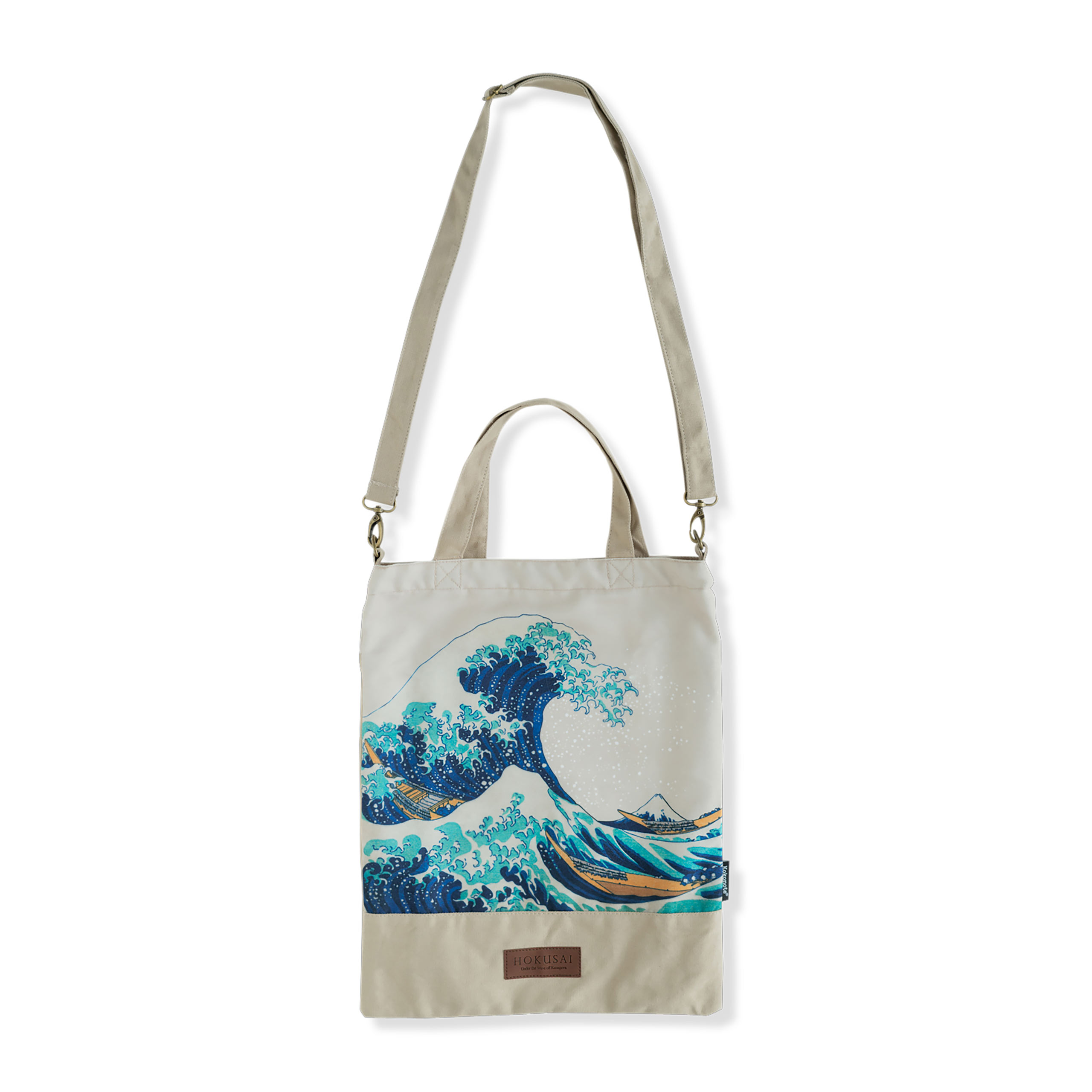 Die große Welle vor Kanagawa - Katsushika Hokusai Shopper Tasche