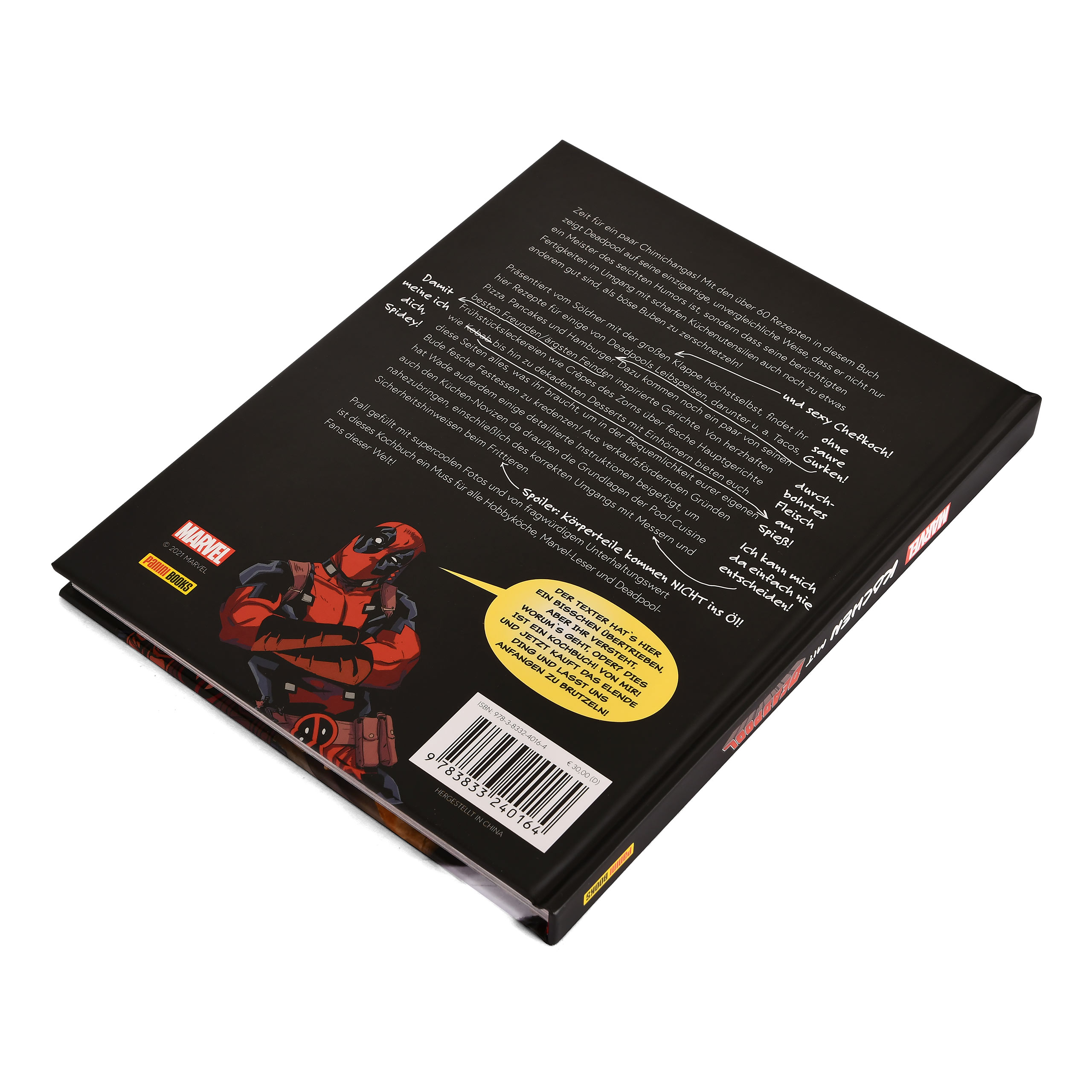 Koken met Deadpool - Het officiële kookboek