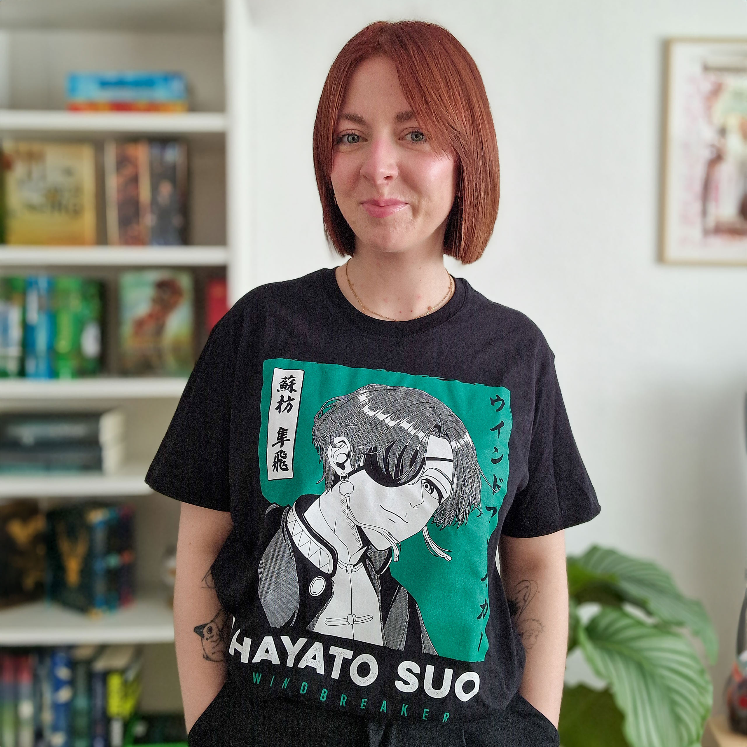 Hayato Suo T-Shirt for Wind Breaker Fans