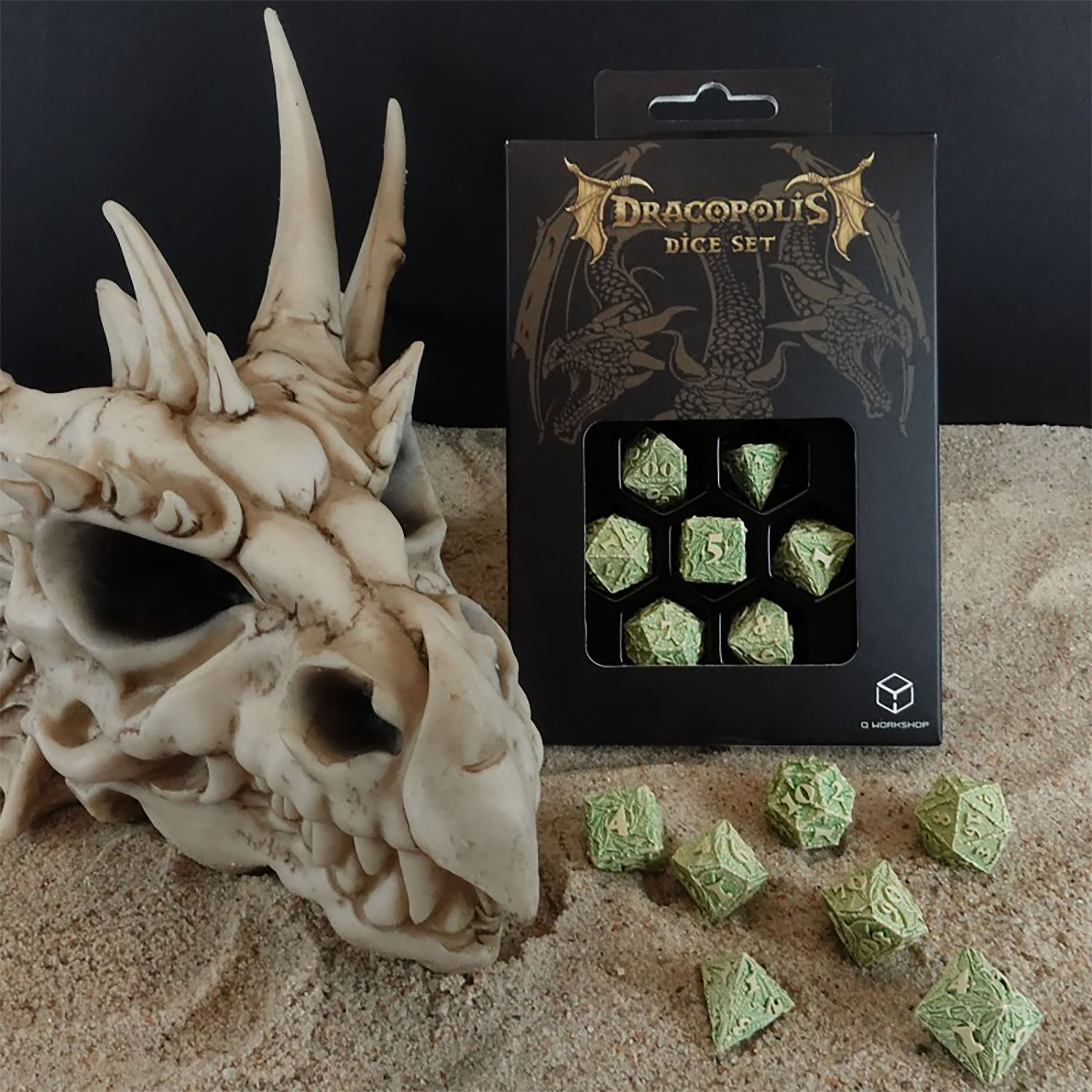 Dracopolis - The Andean Longneck Dice Set 7pcs