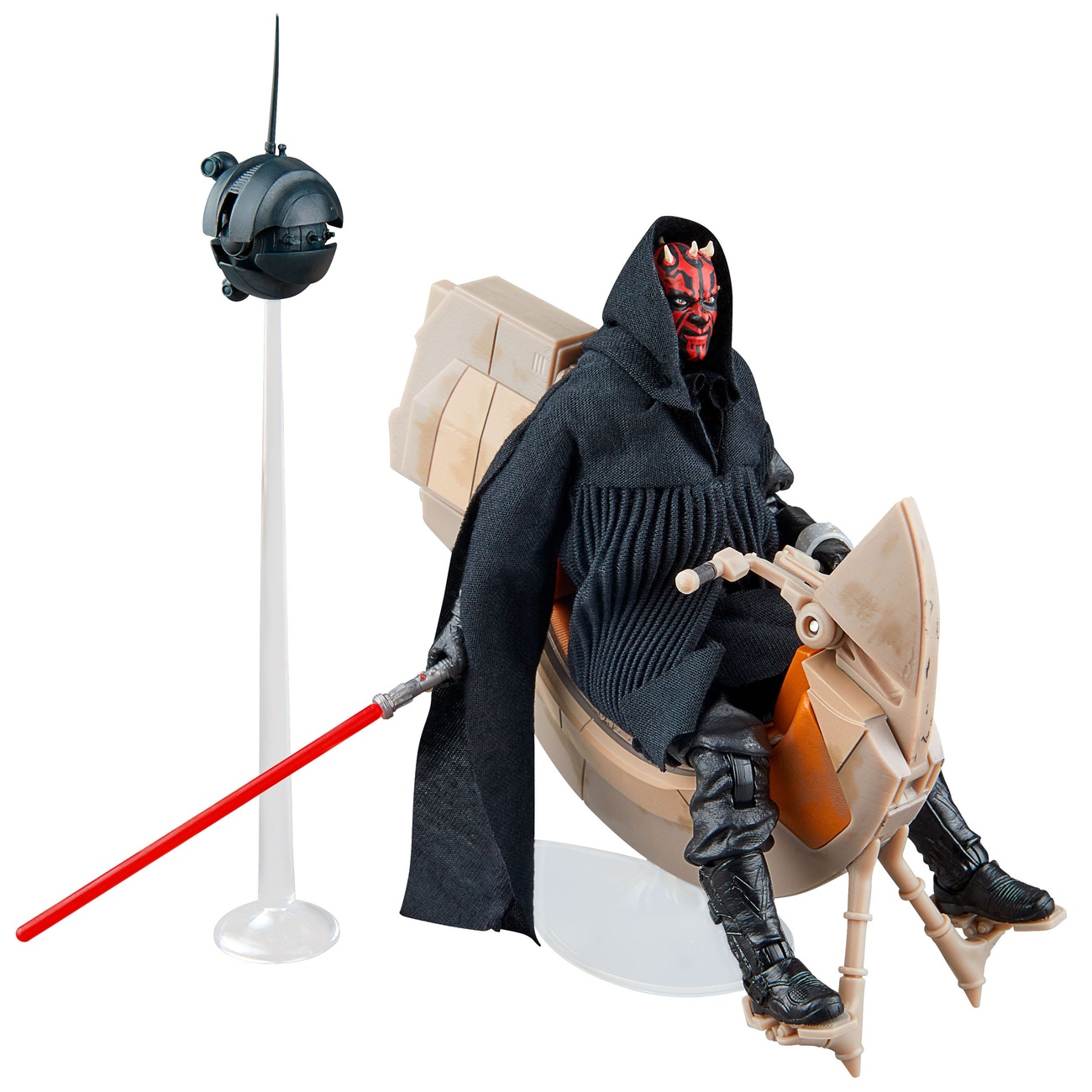 Star Wars Episode I Black Series Vehicle with Darth Maul Action Figure & Sith Speeder 25th Anniversary