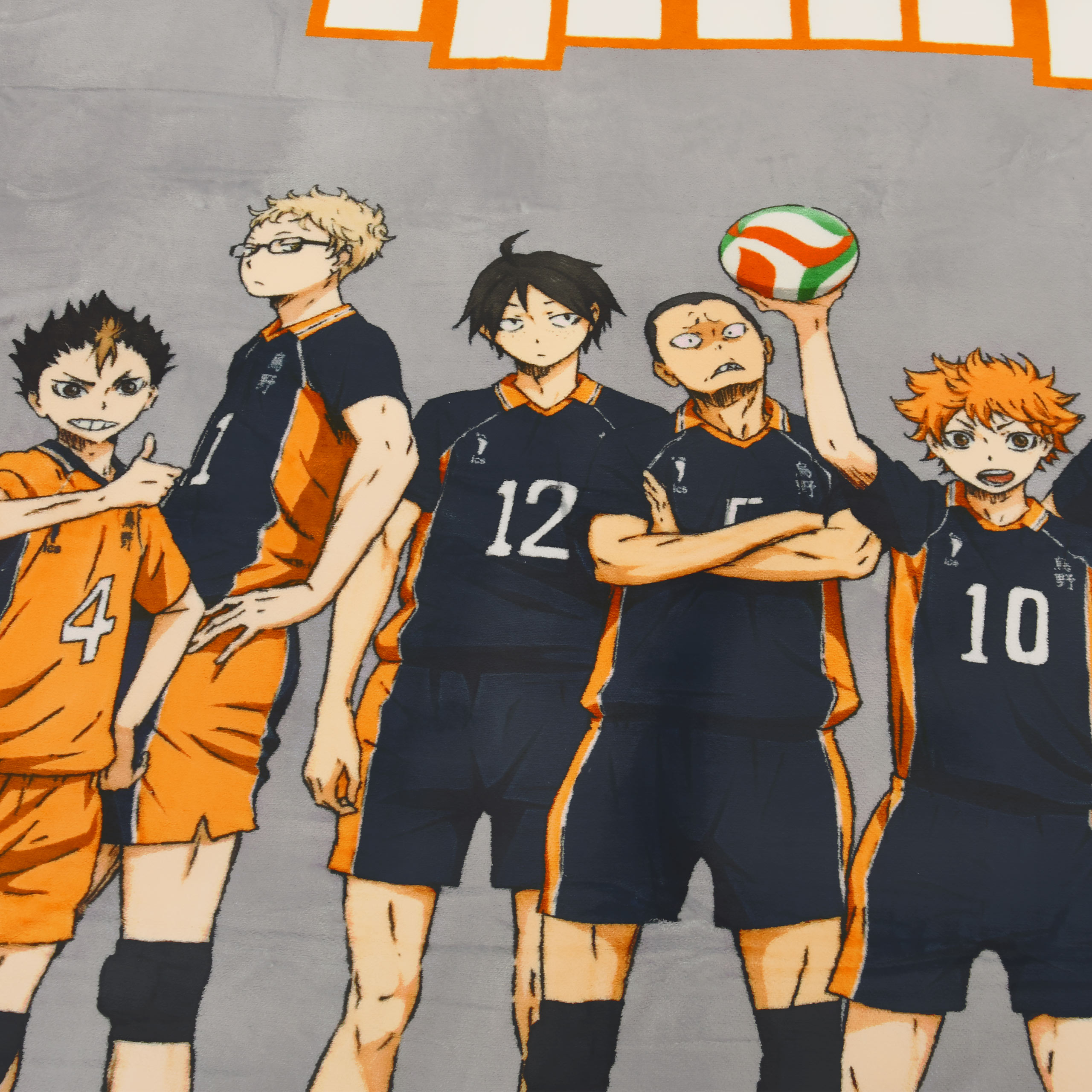 Haikyu!! - Plaid Douillet Équipe