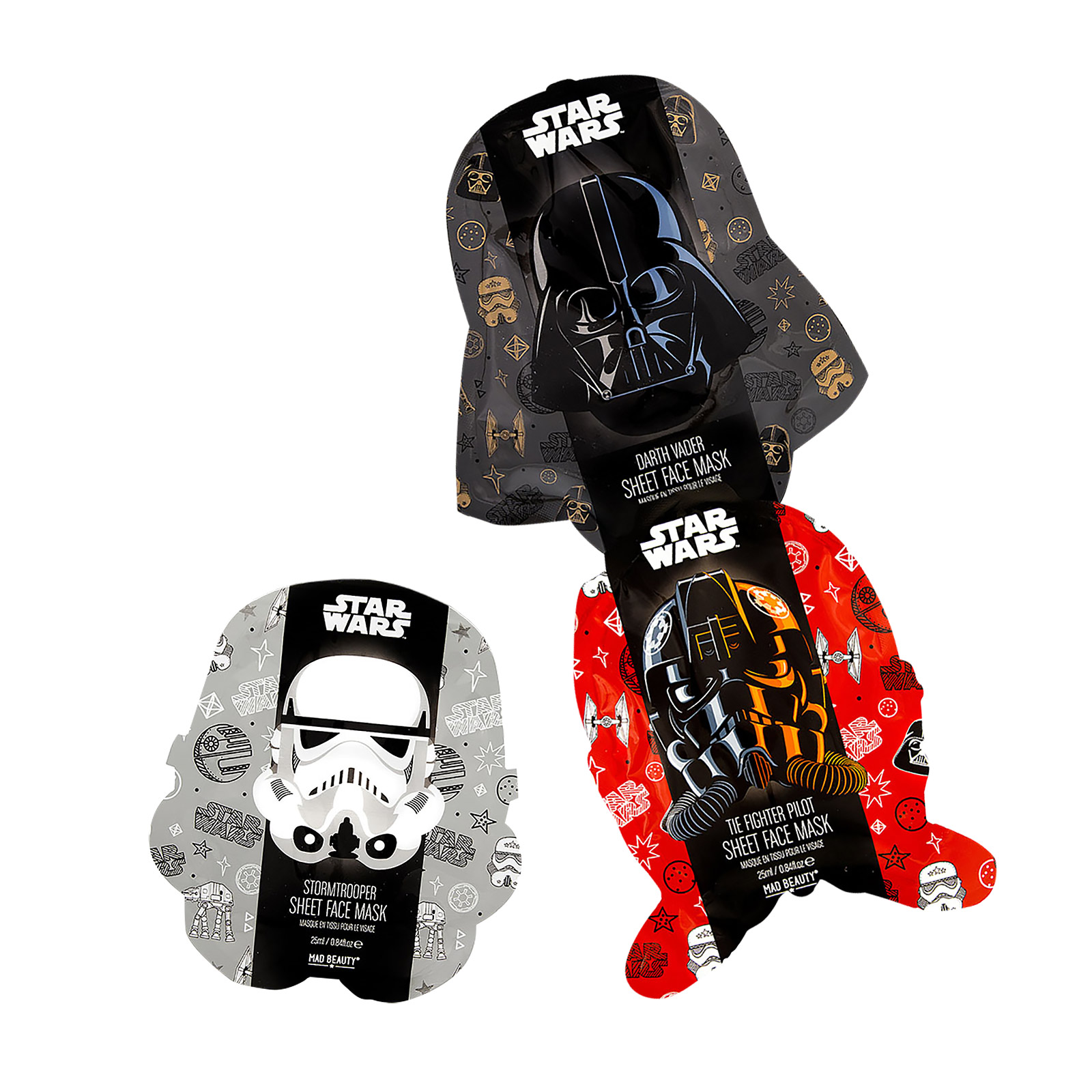 Star Wars - Personages Sheet Maskers 3-delige Set