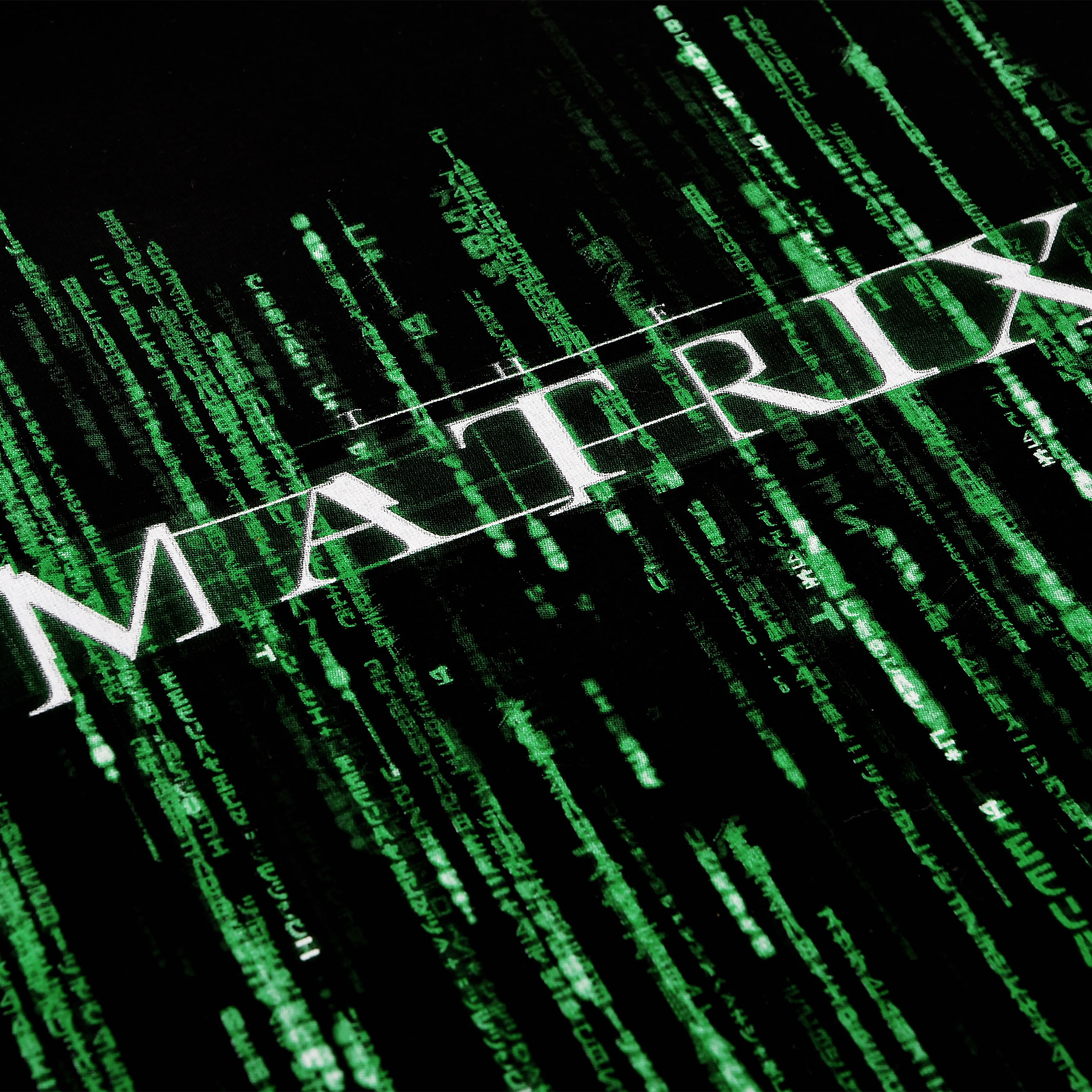 Matrix - T-shirt Code noir