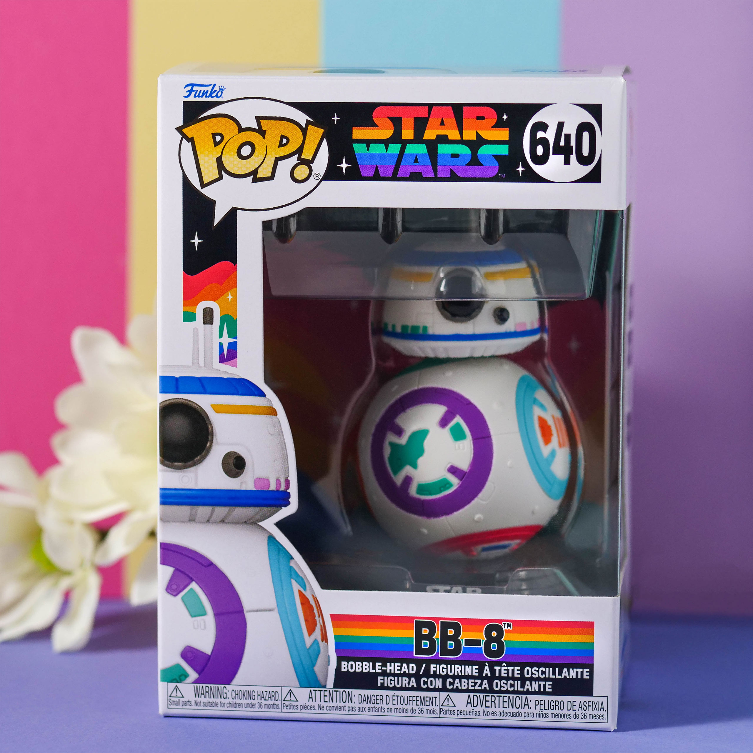 Star Wars - BB-8 Pride Funko Pop Bobblehead Figuur