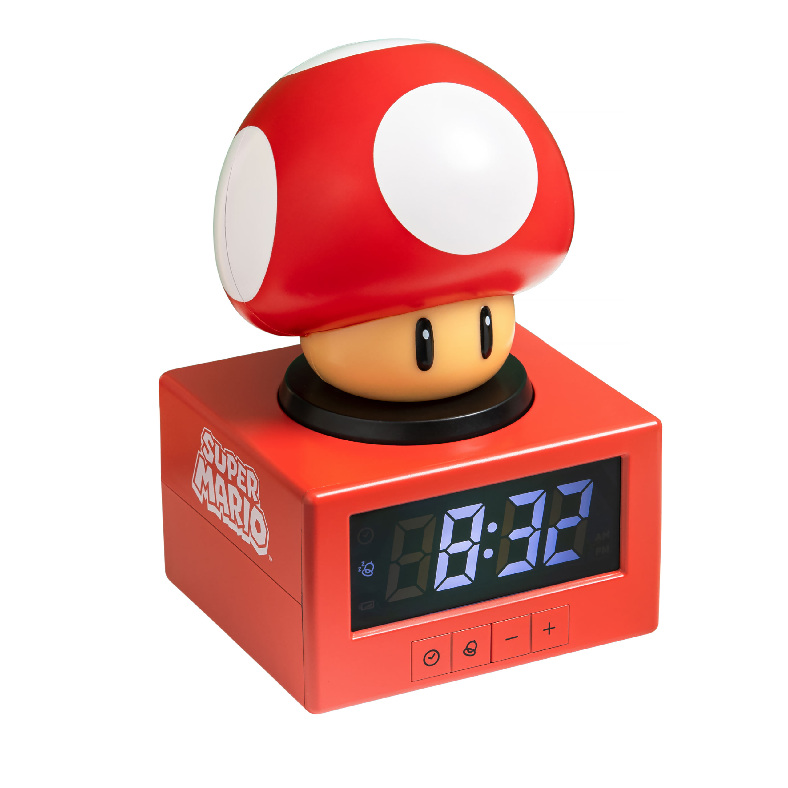 Super Mario - Reloj Despertador Súper Hongo