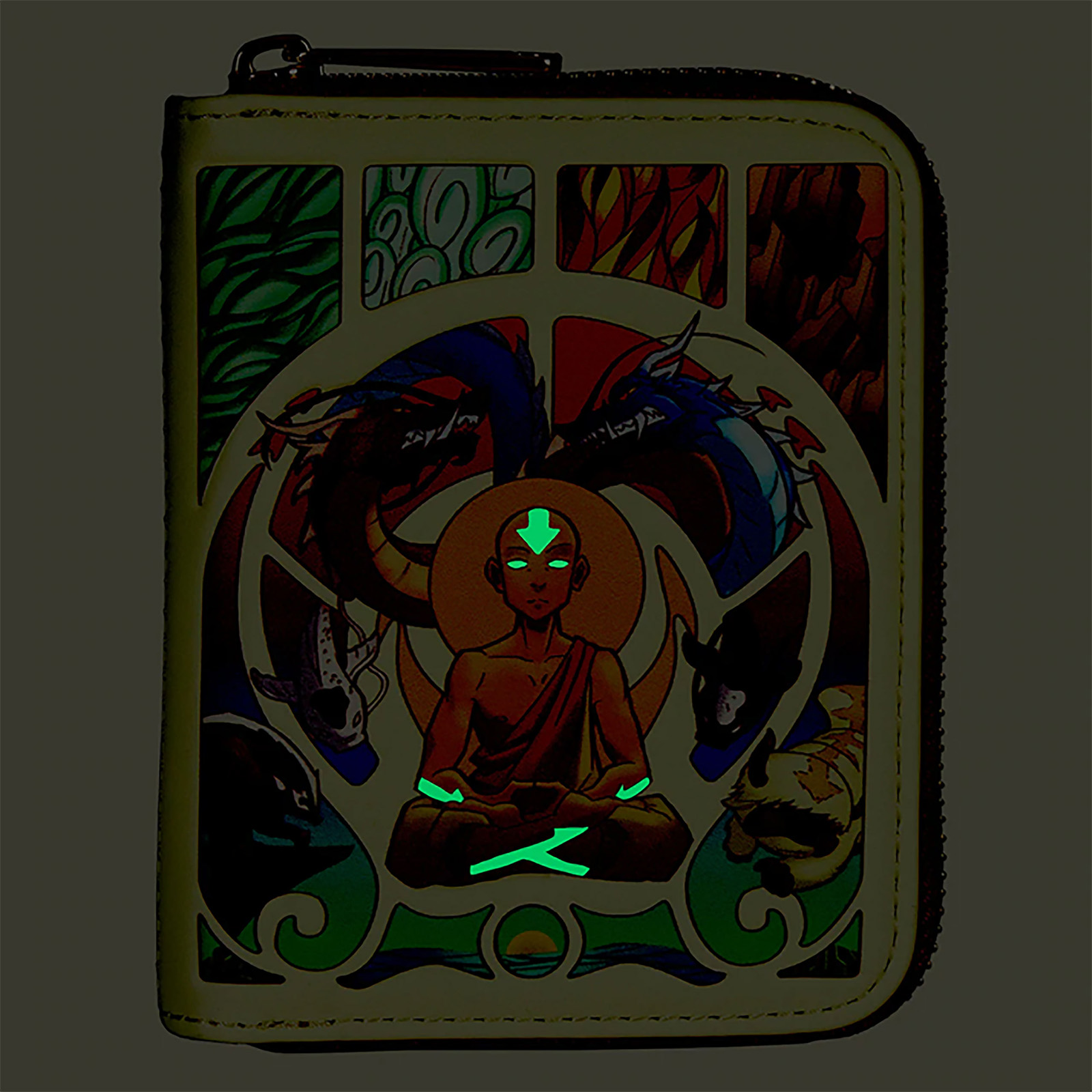 Avatar - Aang Wallet with Glow in the Dark Effect