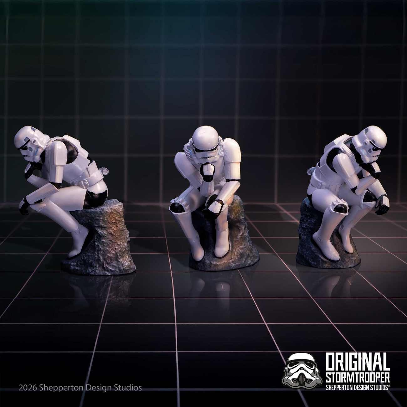 Original Stormtrooper The Overthinker diorama