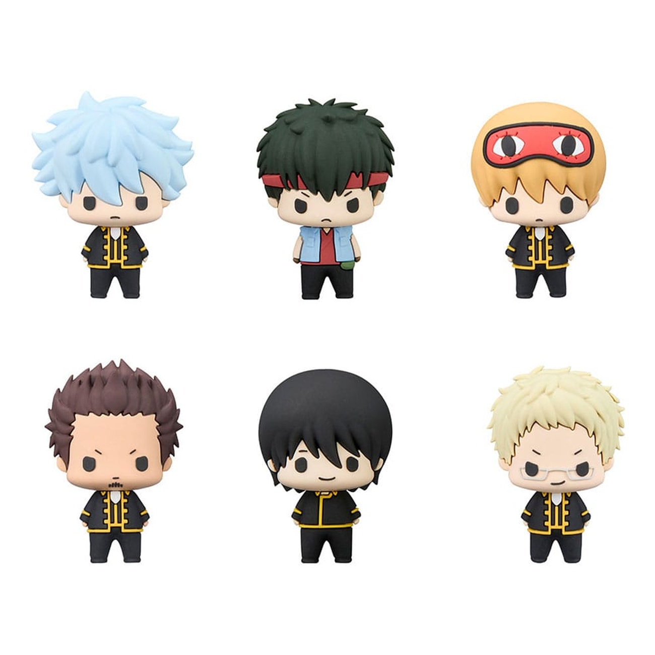 Gintama Chokorin Mascot Series Figurines de collection Vol. 2 6 cm Assortiment (6)