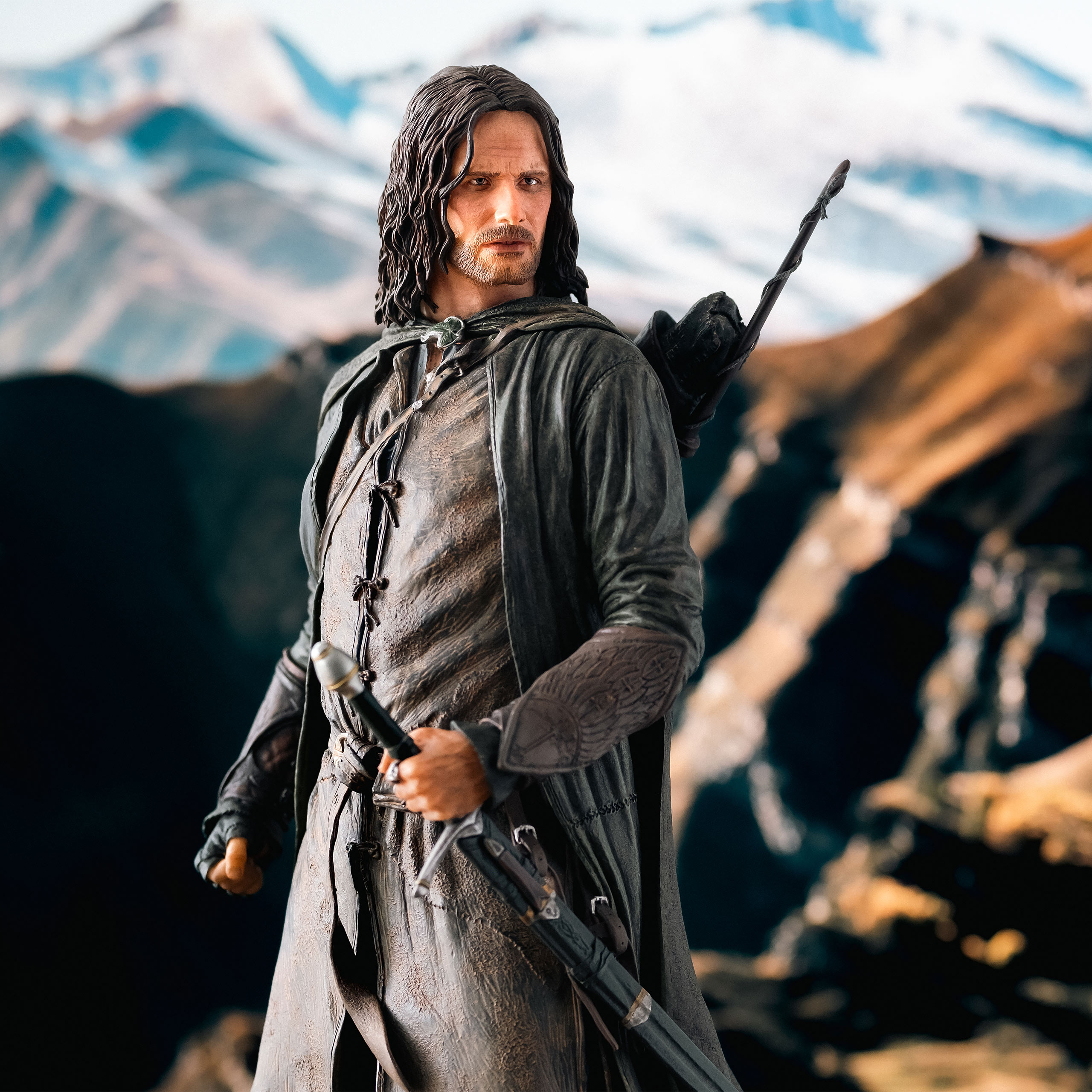 The Lord Of The Rings Aragorn Statue Deluxe 1 6 Elbenwald