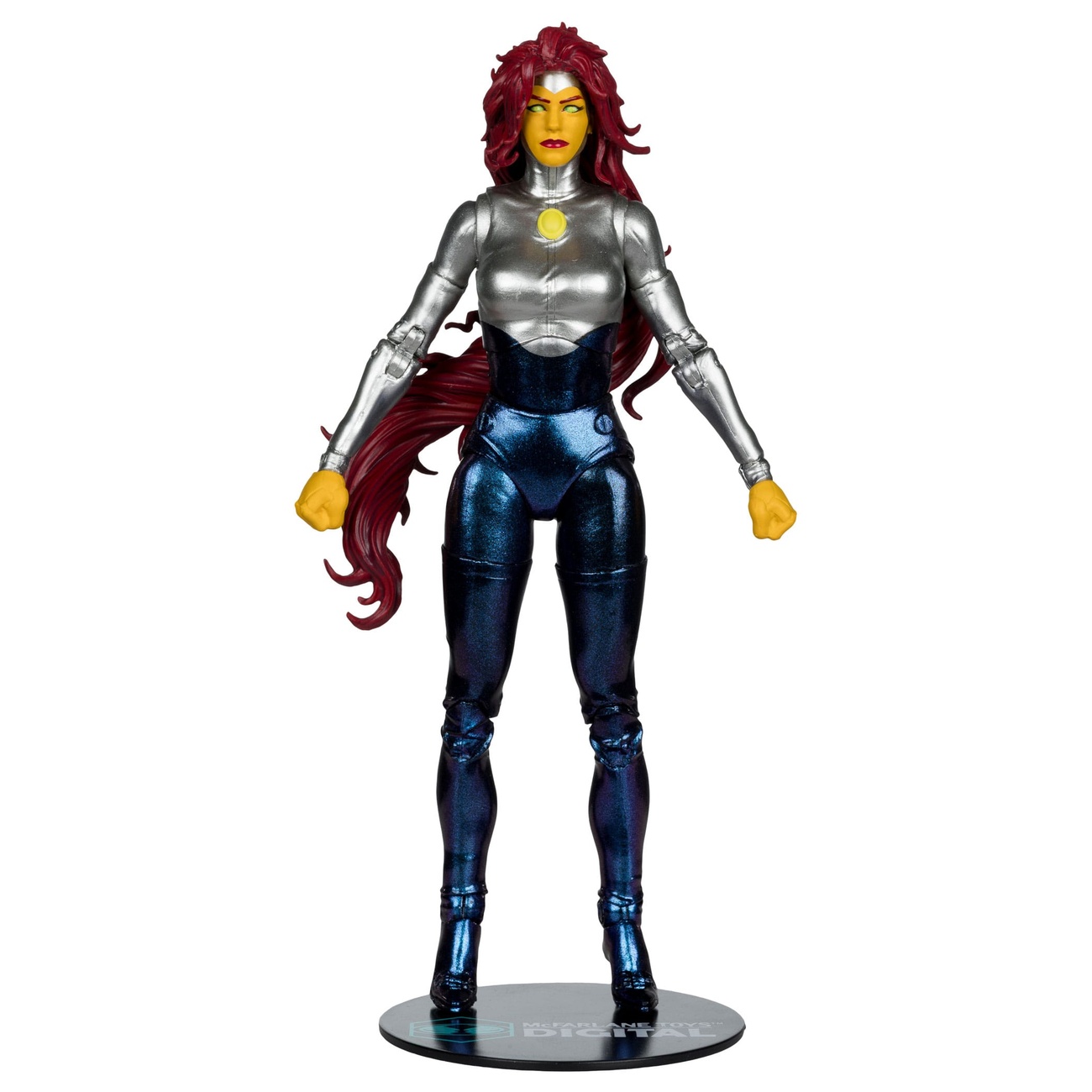 DC Direct McFarlane Toys cyfrowa figurka Blackfire (The New Teen Titans) 18 cm