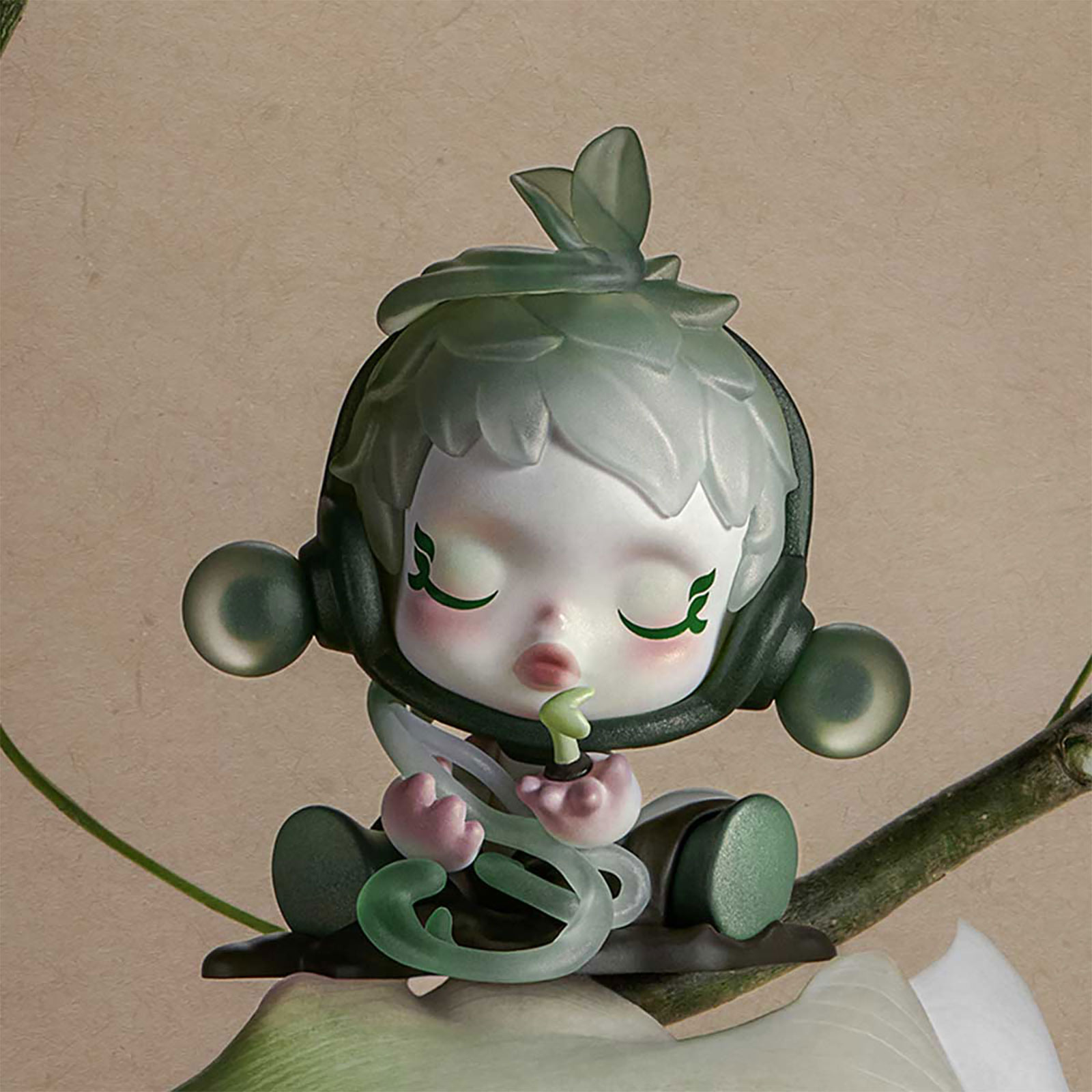Skullpanda - The Ink Plum Blossom Pop Mart Mystery-figur Display E1094554