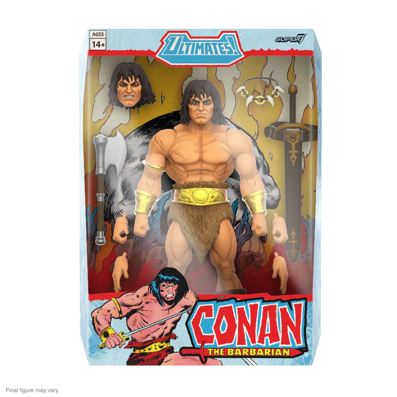 Conan il Barbaro Action figure Ultimates Conan the Barbarian 18 cm