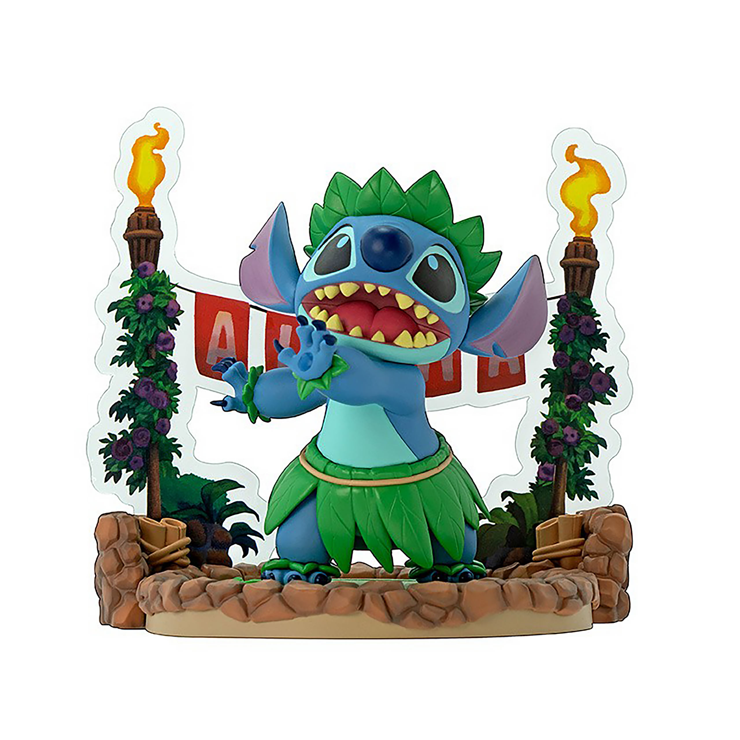 Figura Stitch Danza Hula - Lilo & Stitch