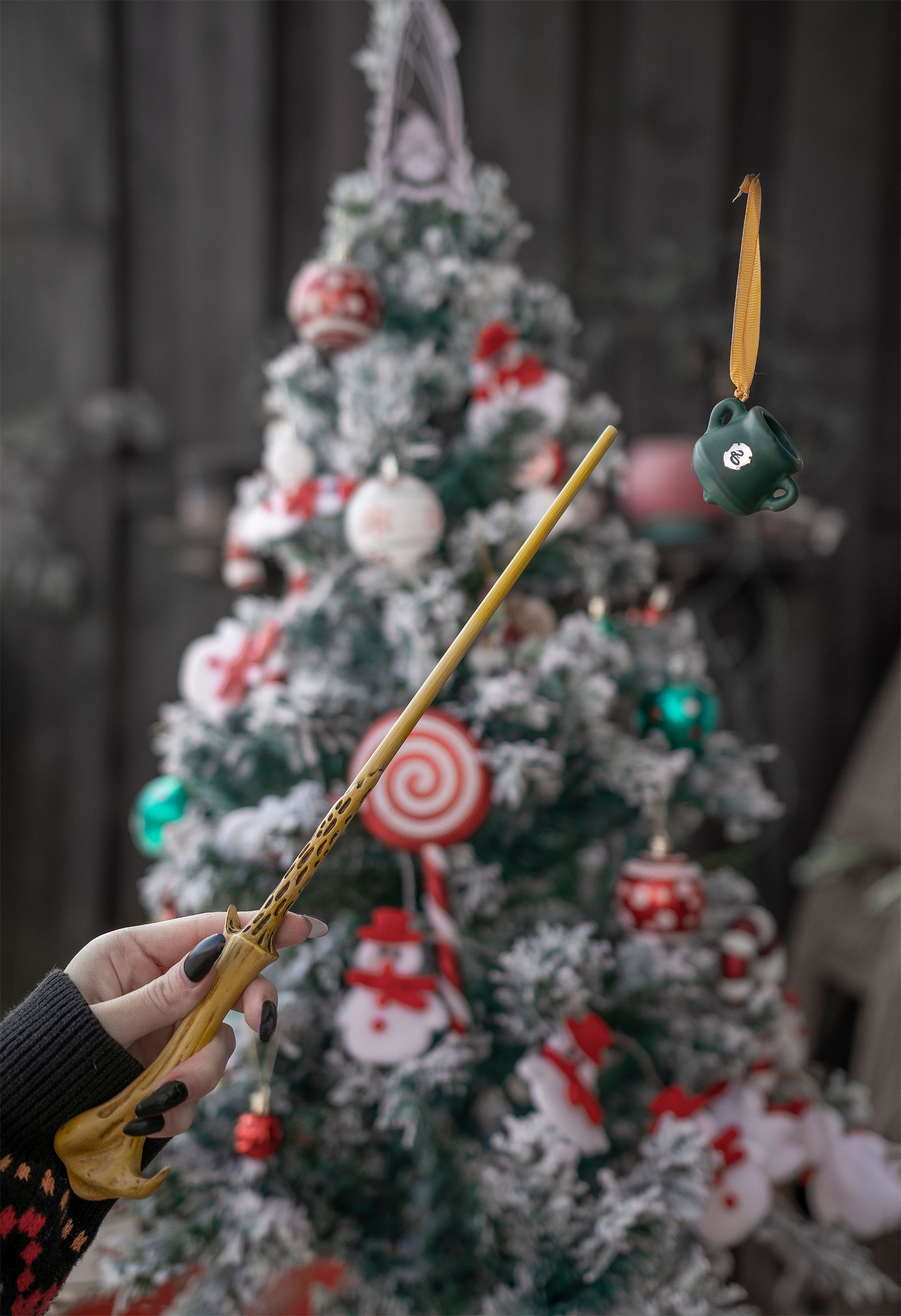 Harry Potter - Slytherin Cauldron Christmas Tree Ornament