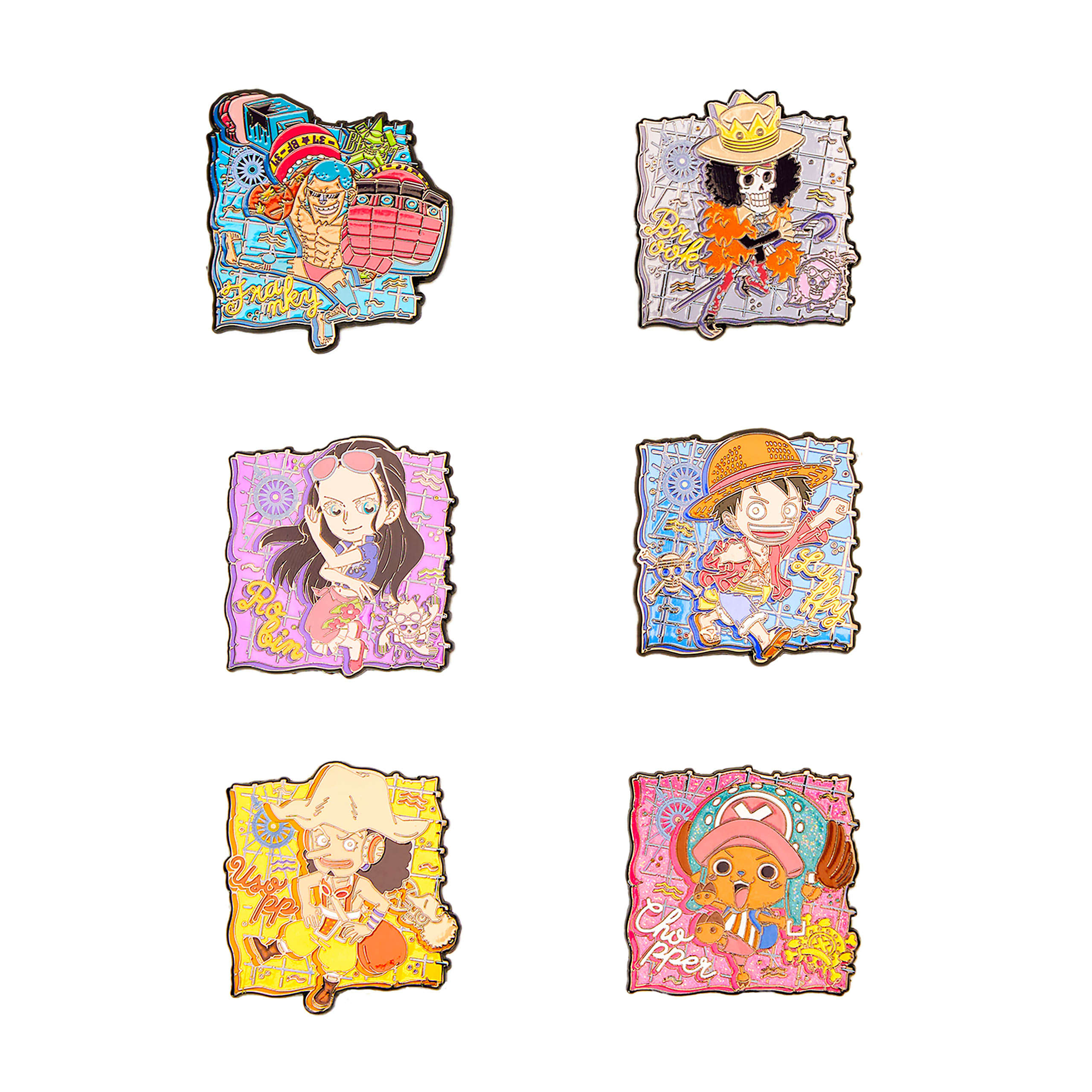 One Piece - Mystery Characters Pin