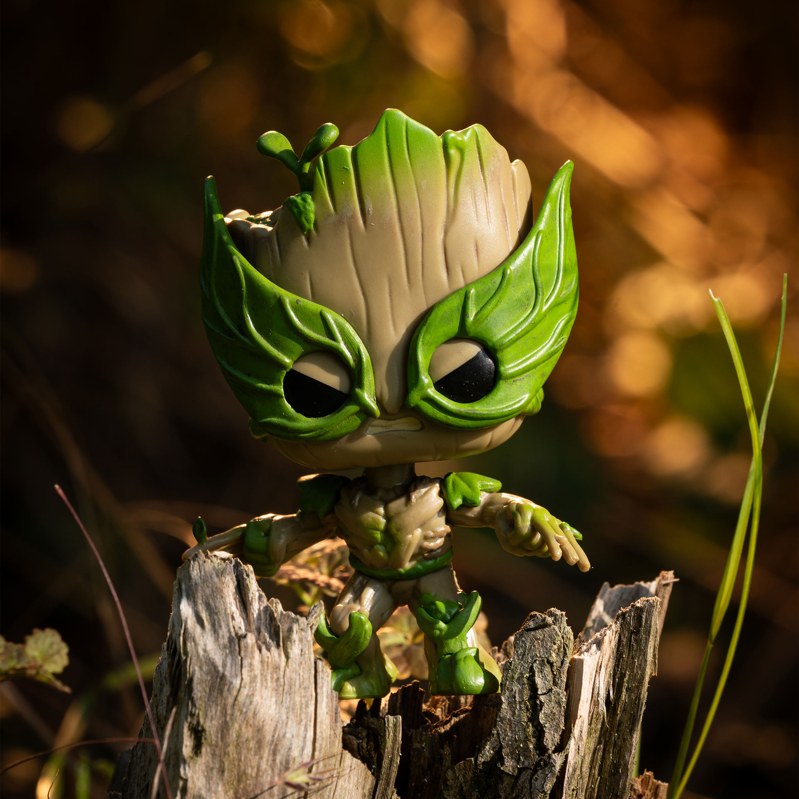 Marvel - Somos Groot Wolverine Funko Pop Figura de Cabeza Oscilante