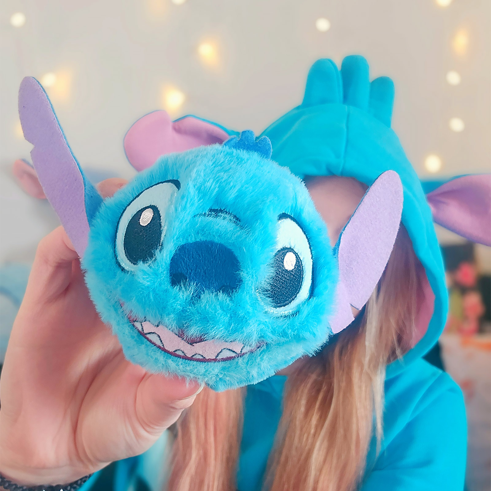 Stitch Beanie Bouncers stuiterende pluchen bal - Lilo & Stitch