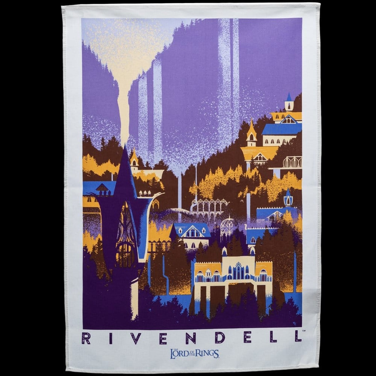 Sagan om Ringen – Rivendell & Fylke kökshandduk 2-pack