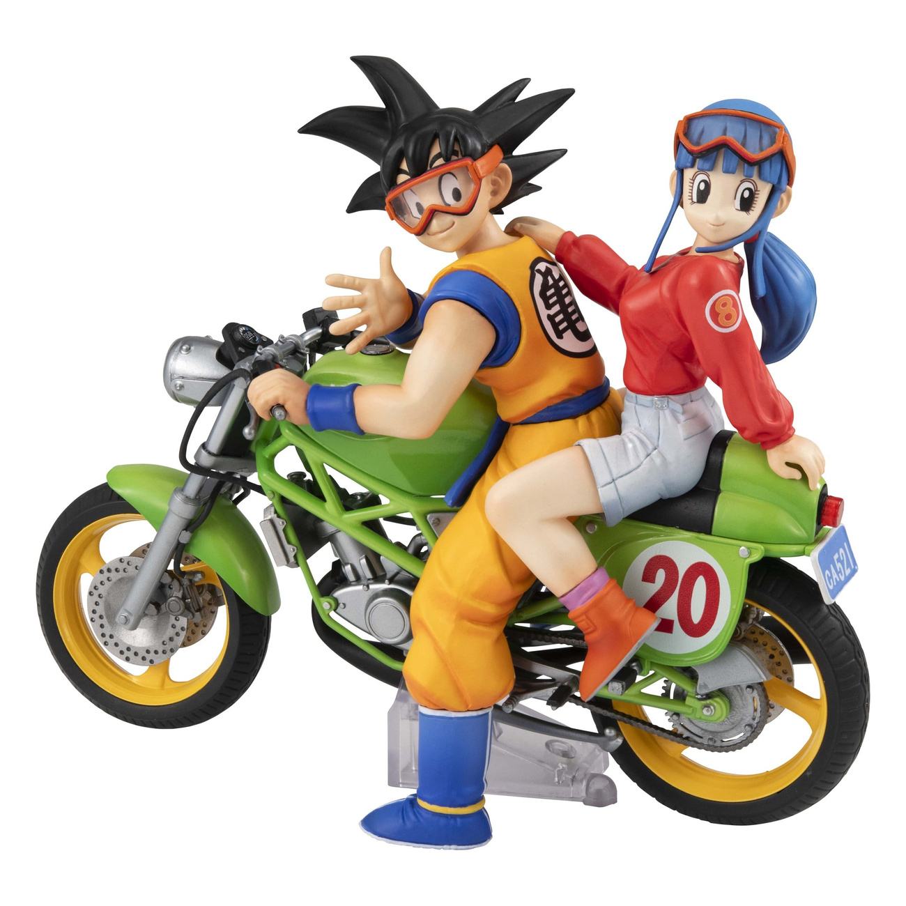 Dragon Ball Z - Figura Son Goku & Chichi Desktop Real McCoy Limited Repeat Version