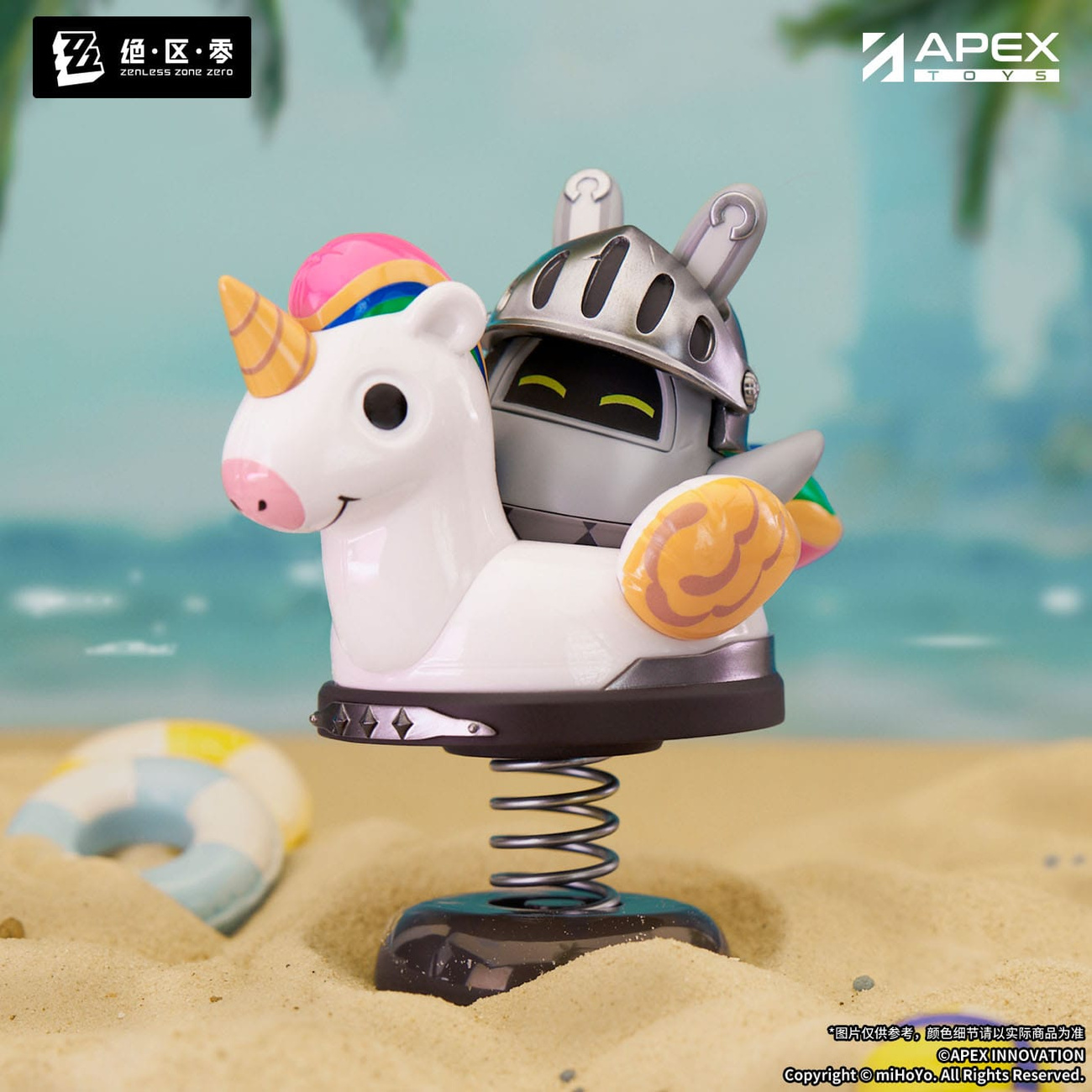 Zenless Zone Zero PVC Beeldenis Happy Shake Knightboo 9 cm