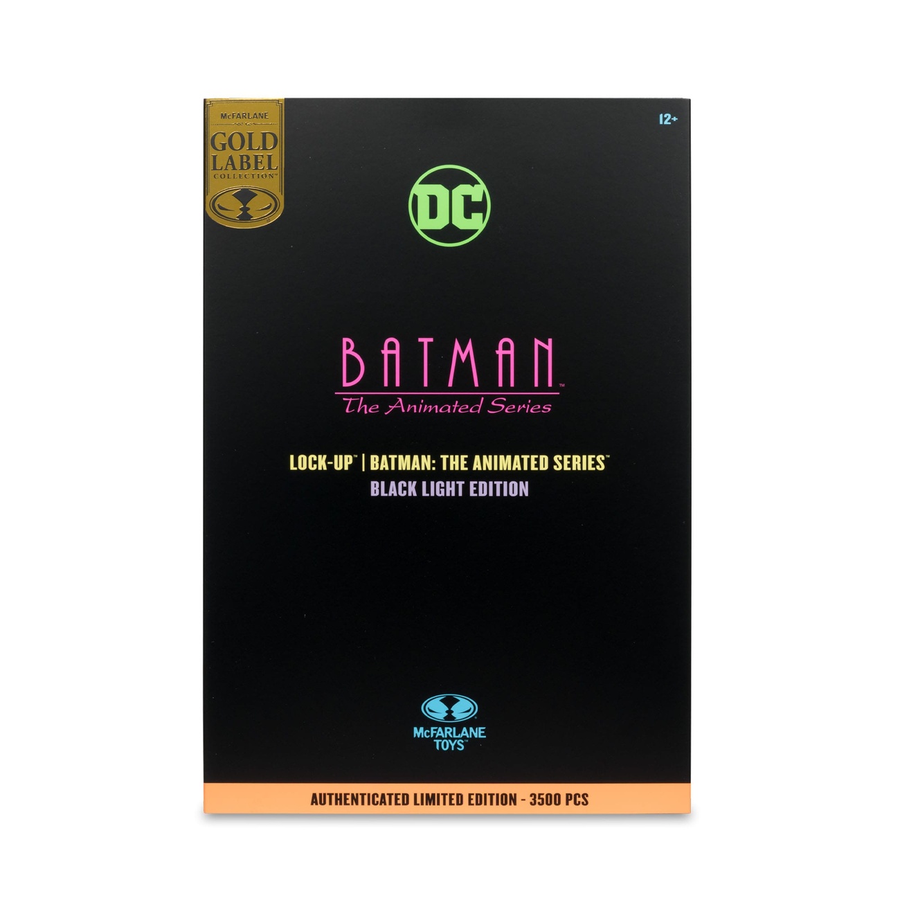 Batman: The Animated Series DC Direct Build-A Actionfigur Wave 5 Lock-Up Black Light Edition (Gold Label) 15 cm