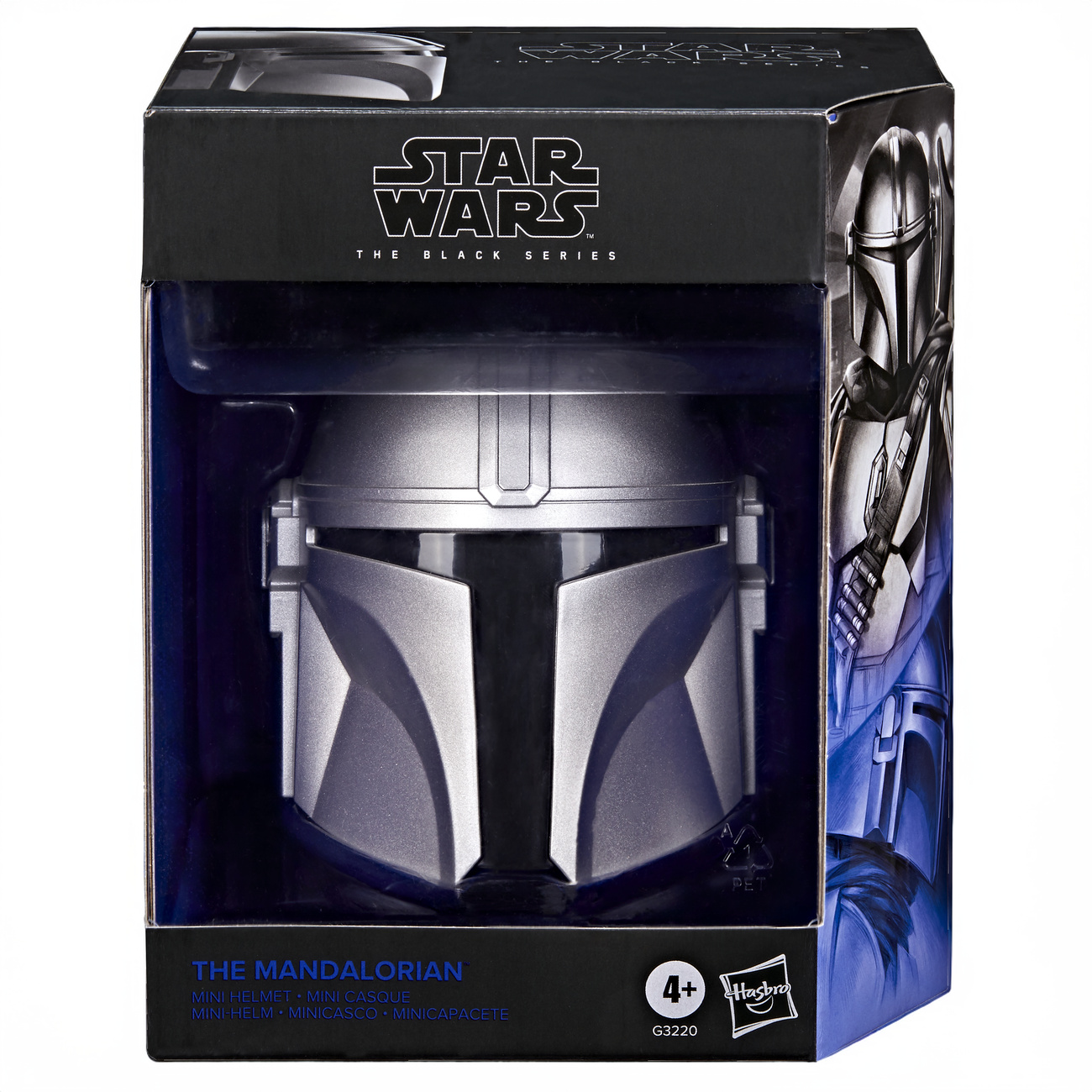 Star Wars – mini replika hełmu Mandalorianina na podstawce