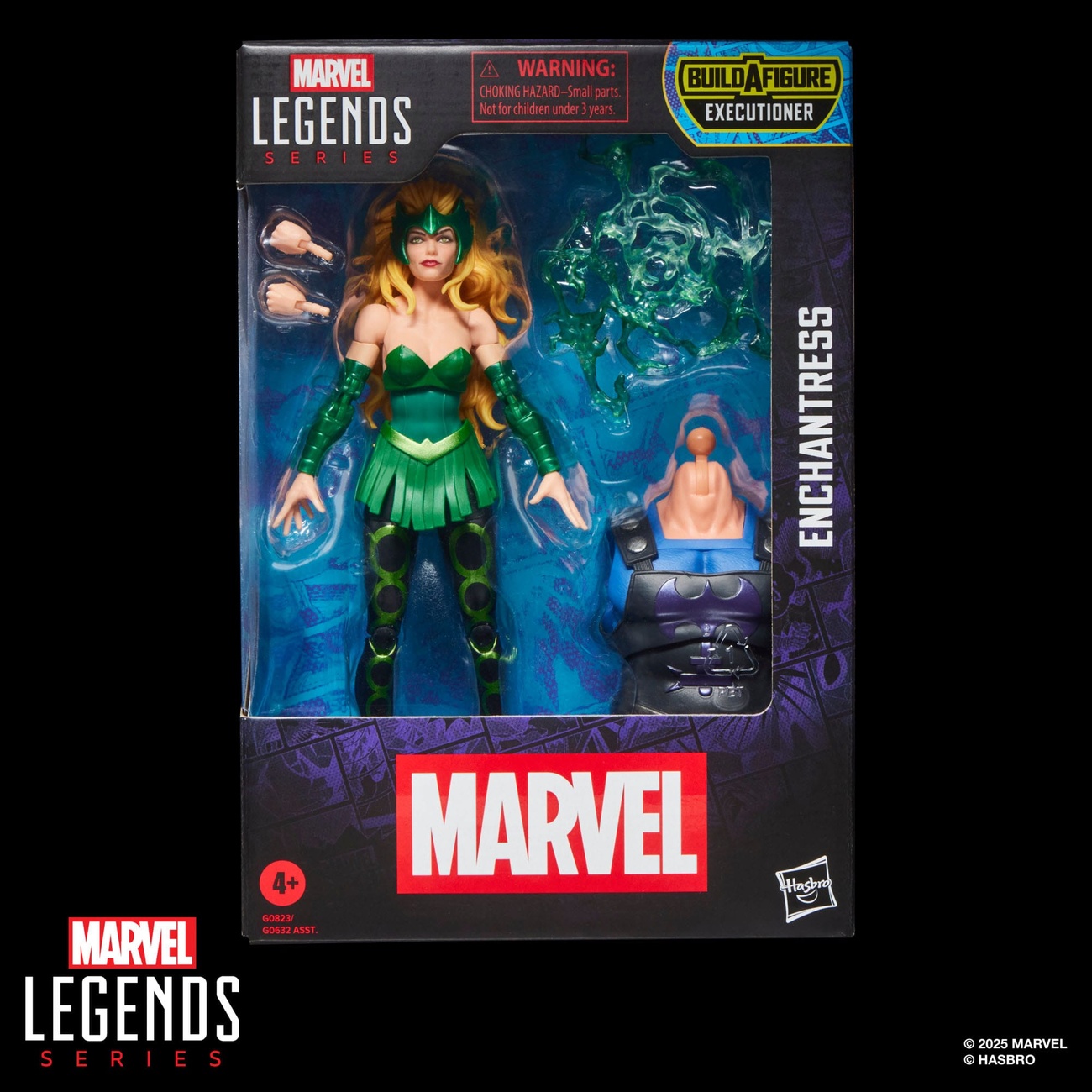 Marvel Legends actionfigur Enchantress (BAF: Executioner) 15 cm