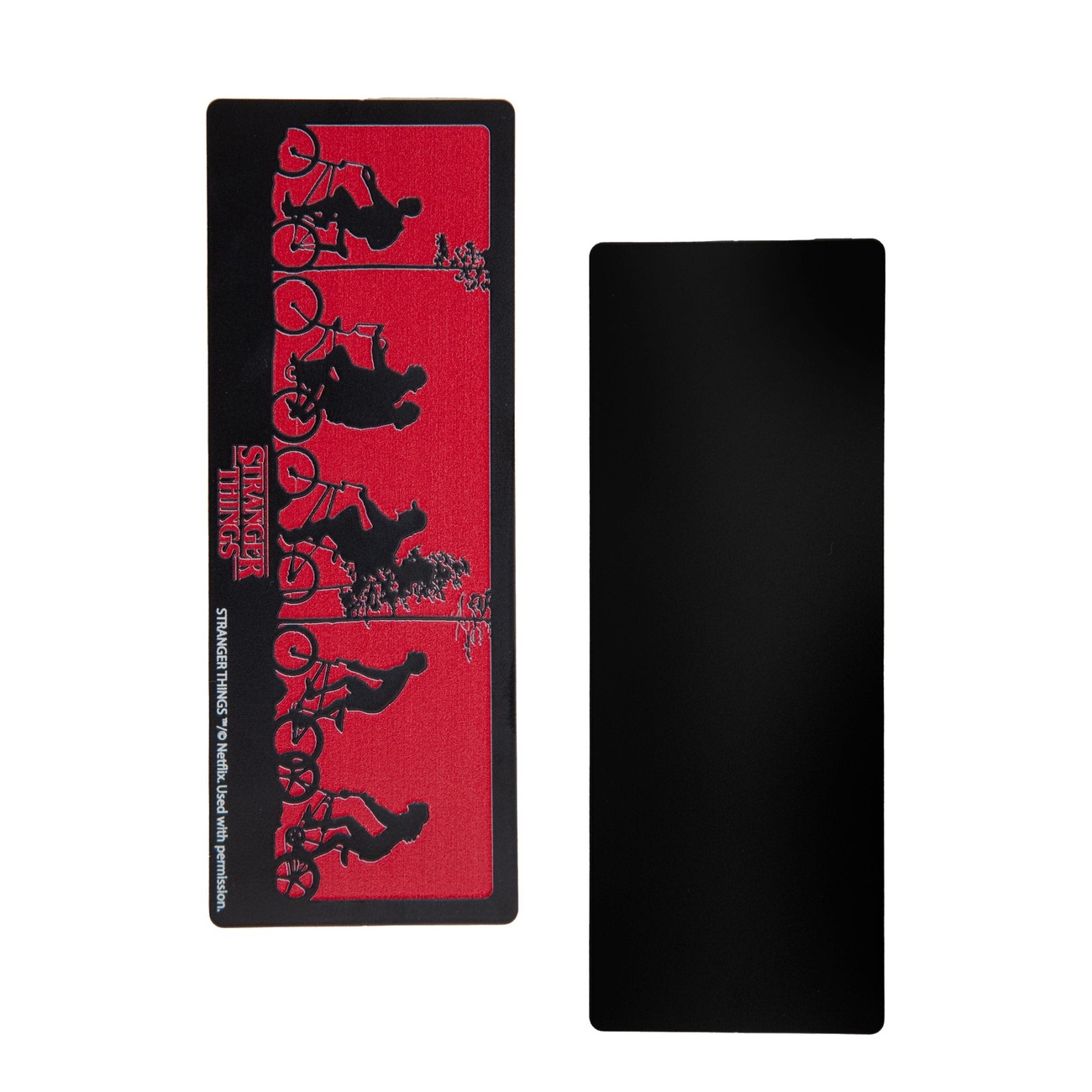 Stranger Things Lesezeichen Silhouette Metal