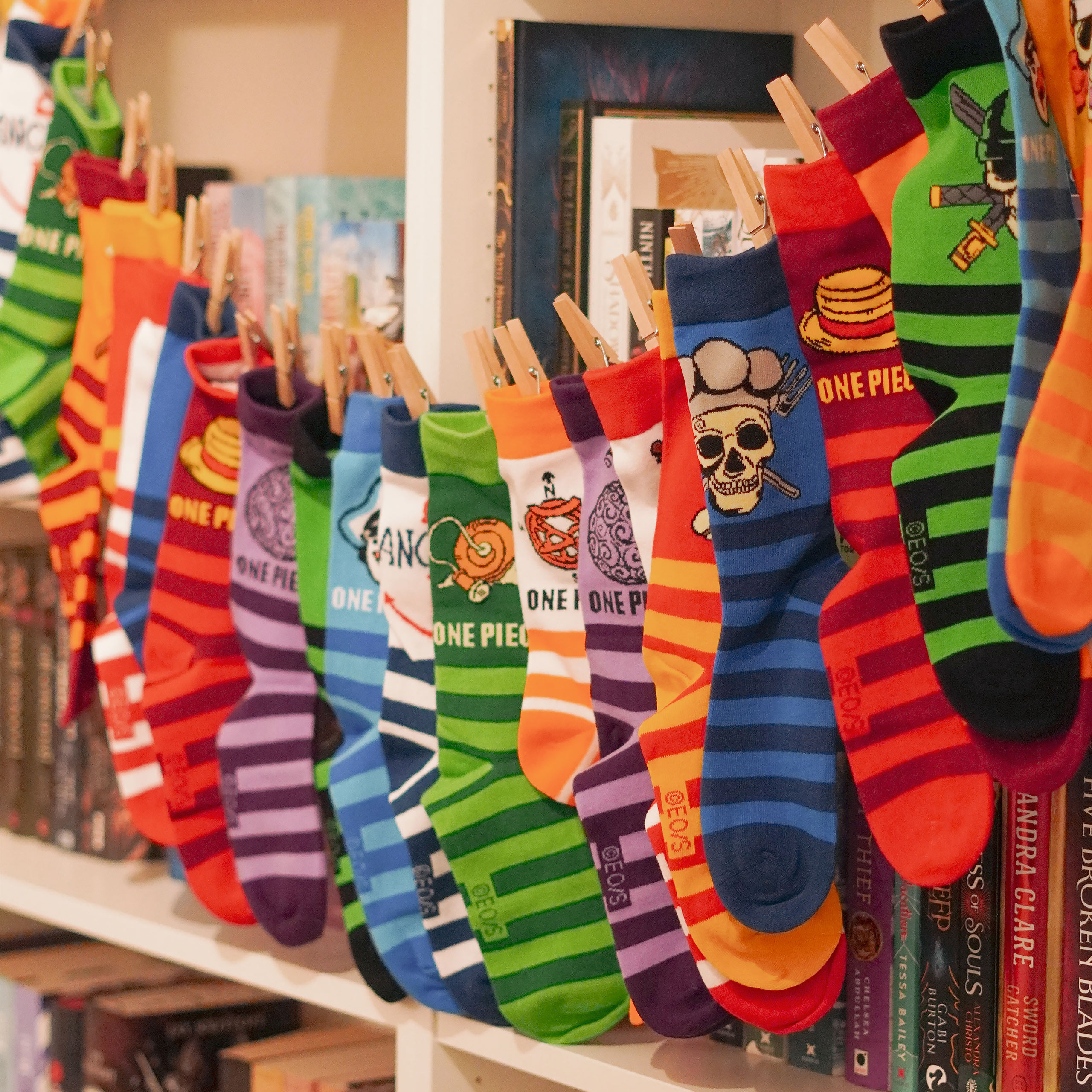 One Piece Socks Advent Calendar for Filling