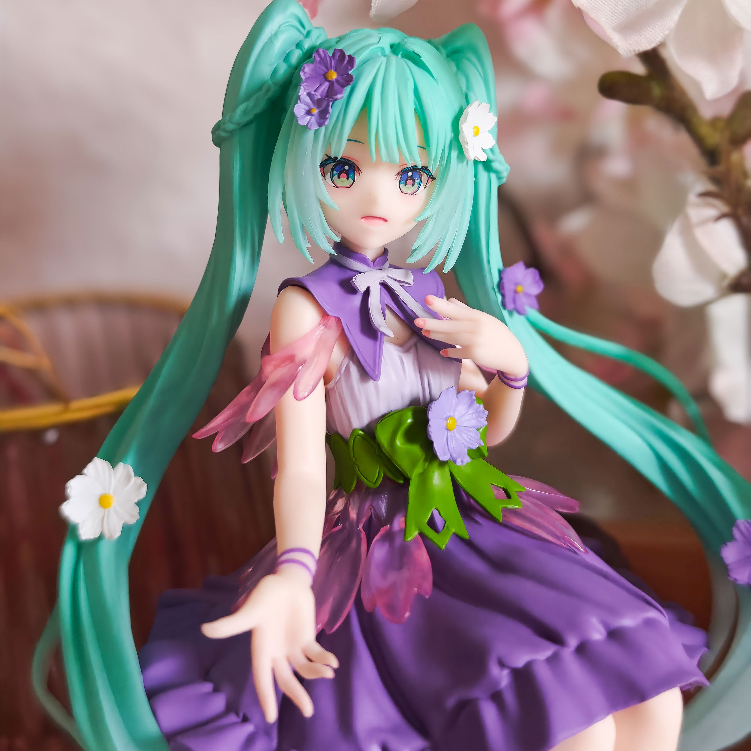 Hatsune Miku - Miku Flower Fairy Cosmos Noodle Stopper Figure