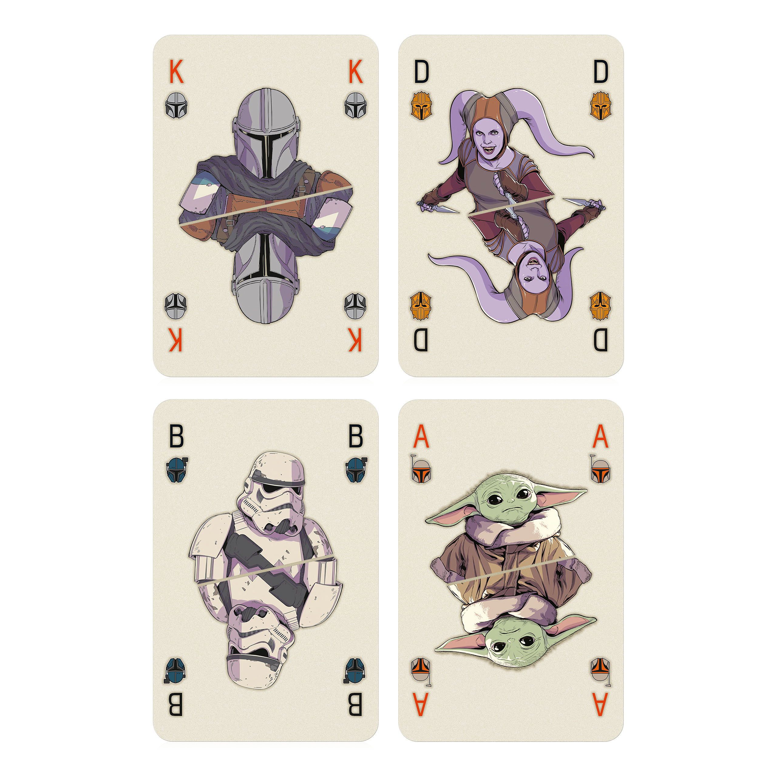 Star Wars The Mandalorian - Playing Cards