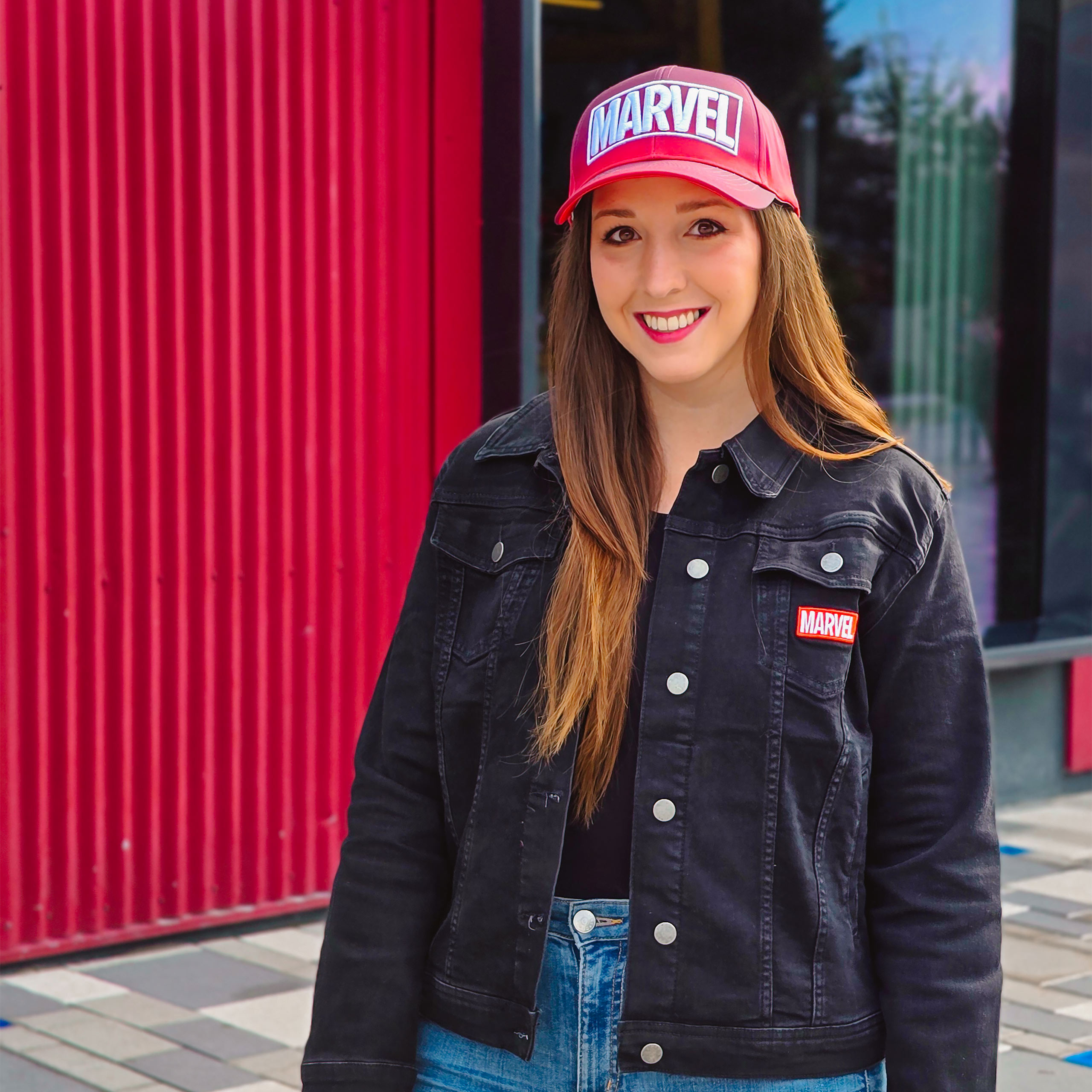 Marvel - Logo Baseball Cap rood