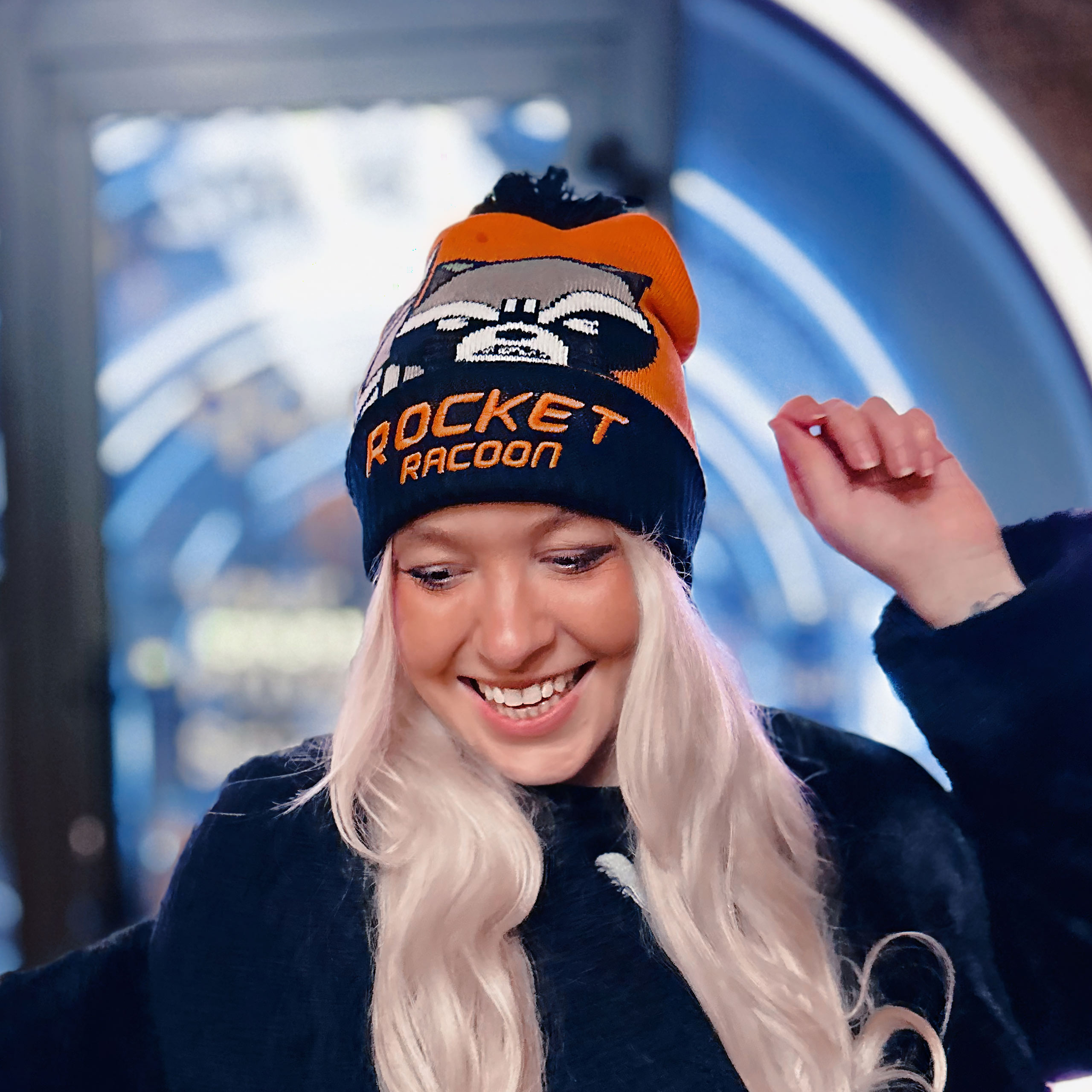 Guardians of the Galaxy - Rocket Raccoon mössa med tofs