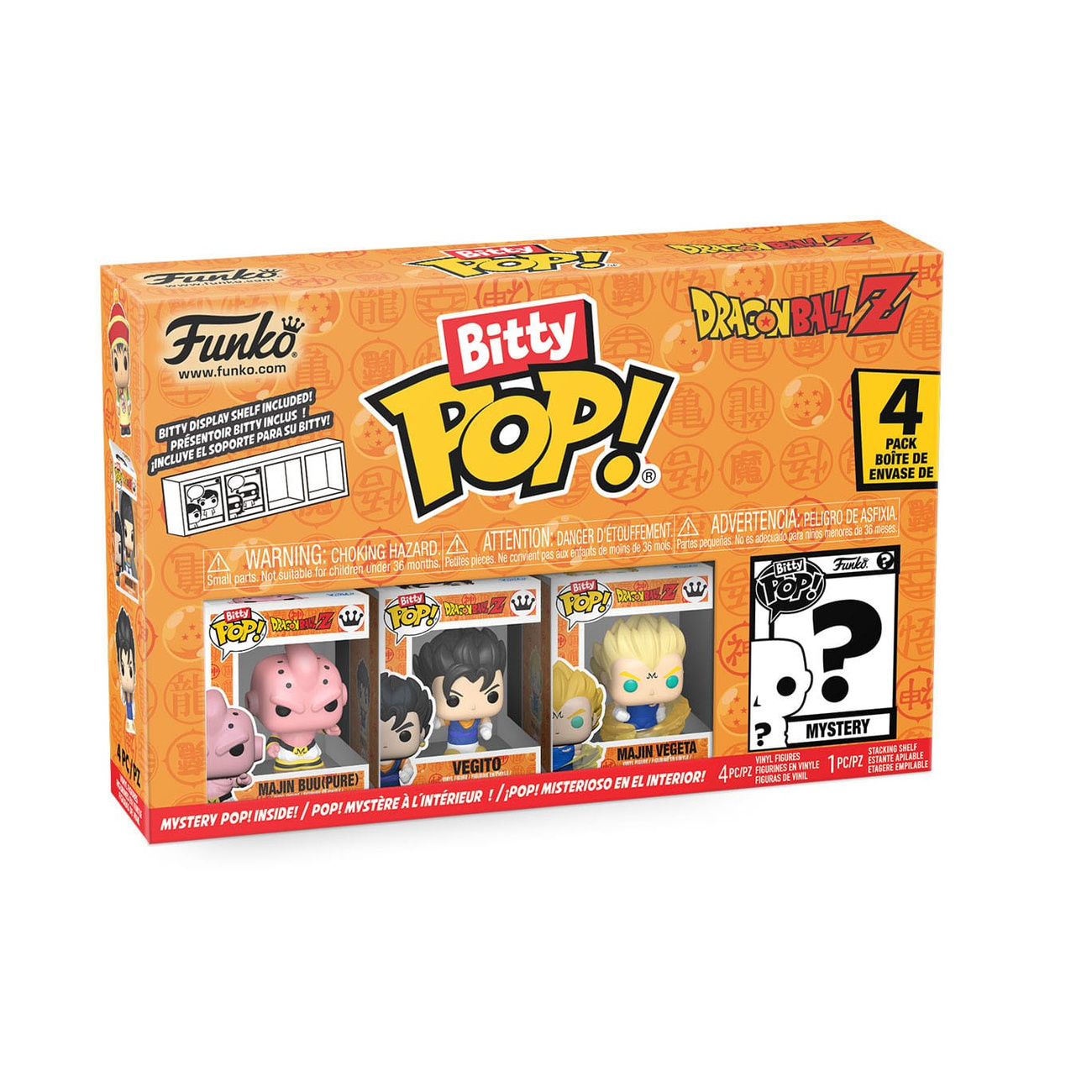 Dragon Ball Bitty POP! Vinyl Figuren 4er-Pack Series 3 2,5