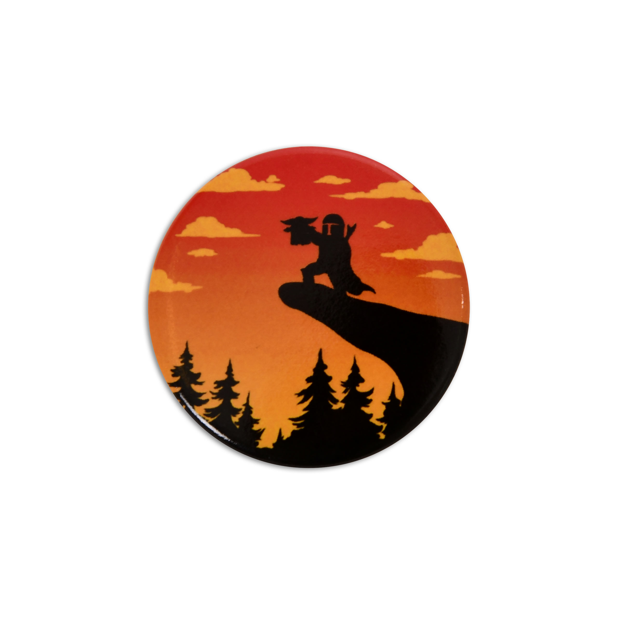Circle of Life Button for Mandalorian Fans