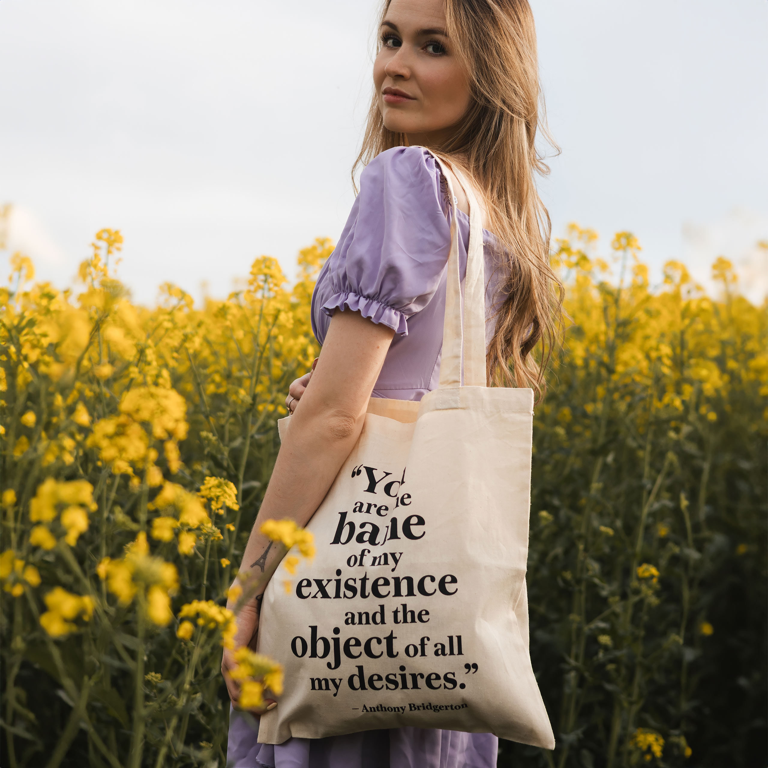 Tote bag Bane of my Existence pour les fans de Bridgerton
