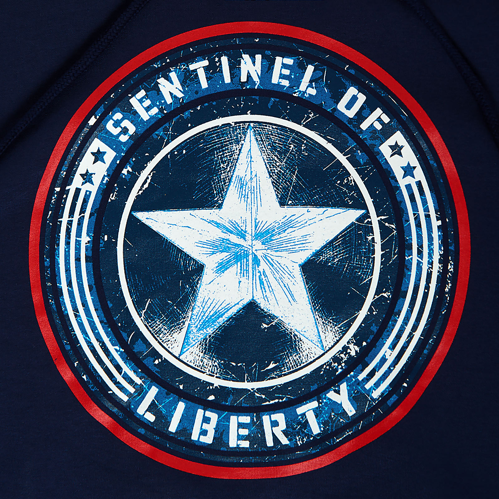 Captain America - Sweat à capuche Sentinel of Liberty bleu