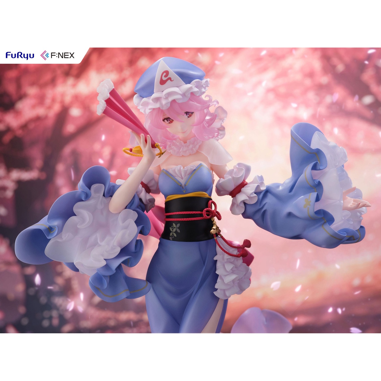 Touhou Project Statue 1/6 Yuyuko Saigyouji illustratie door Ideolo 30 cm