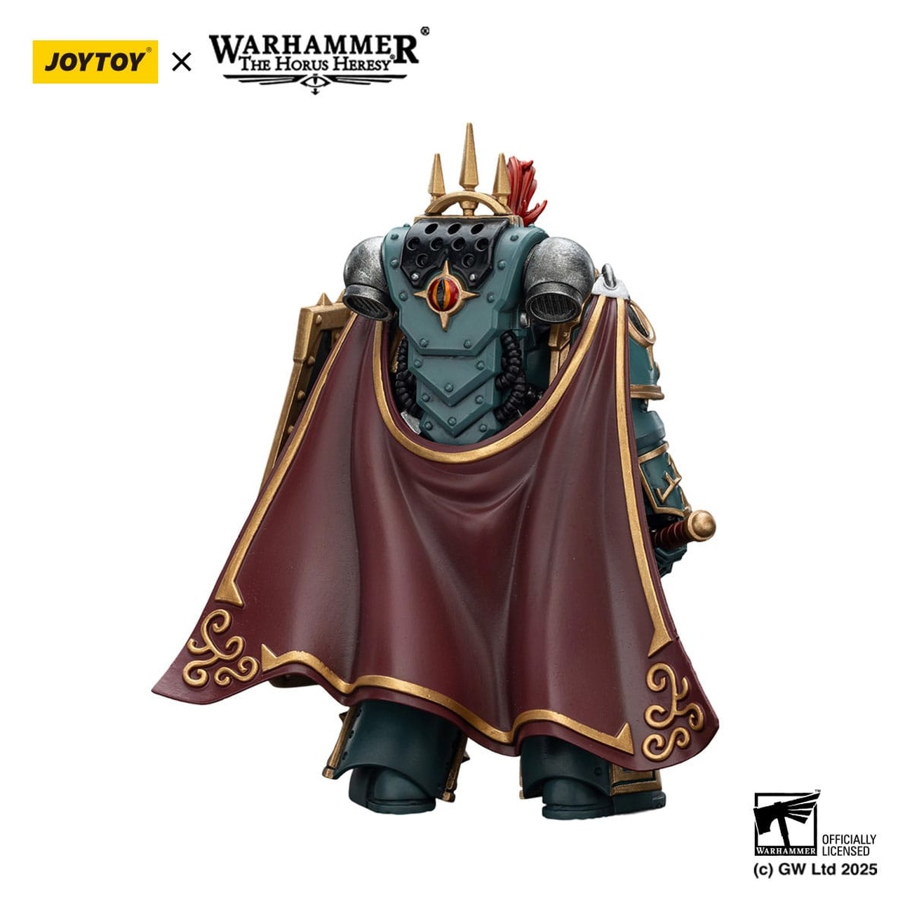 Warhammer The Horus Heresy figura de acción Sons of Horus Little Horus Aximand Captain of the 5th Company 20 cm