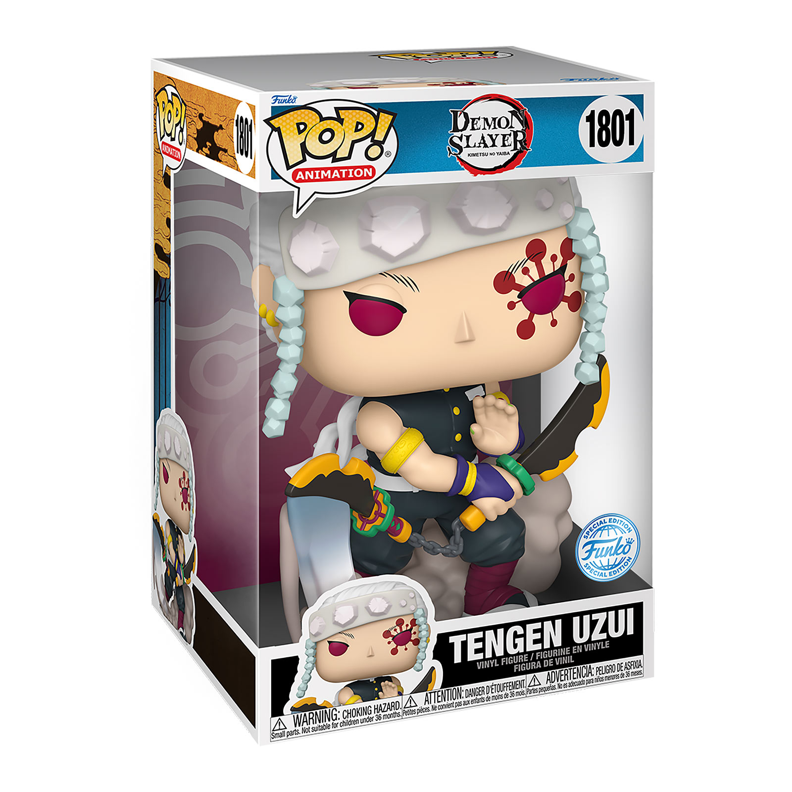 Demon Slayer - Tengen Funko Pop Jumbo Figuur