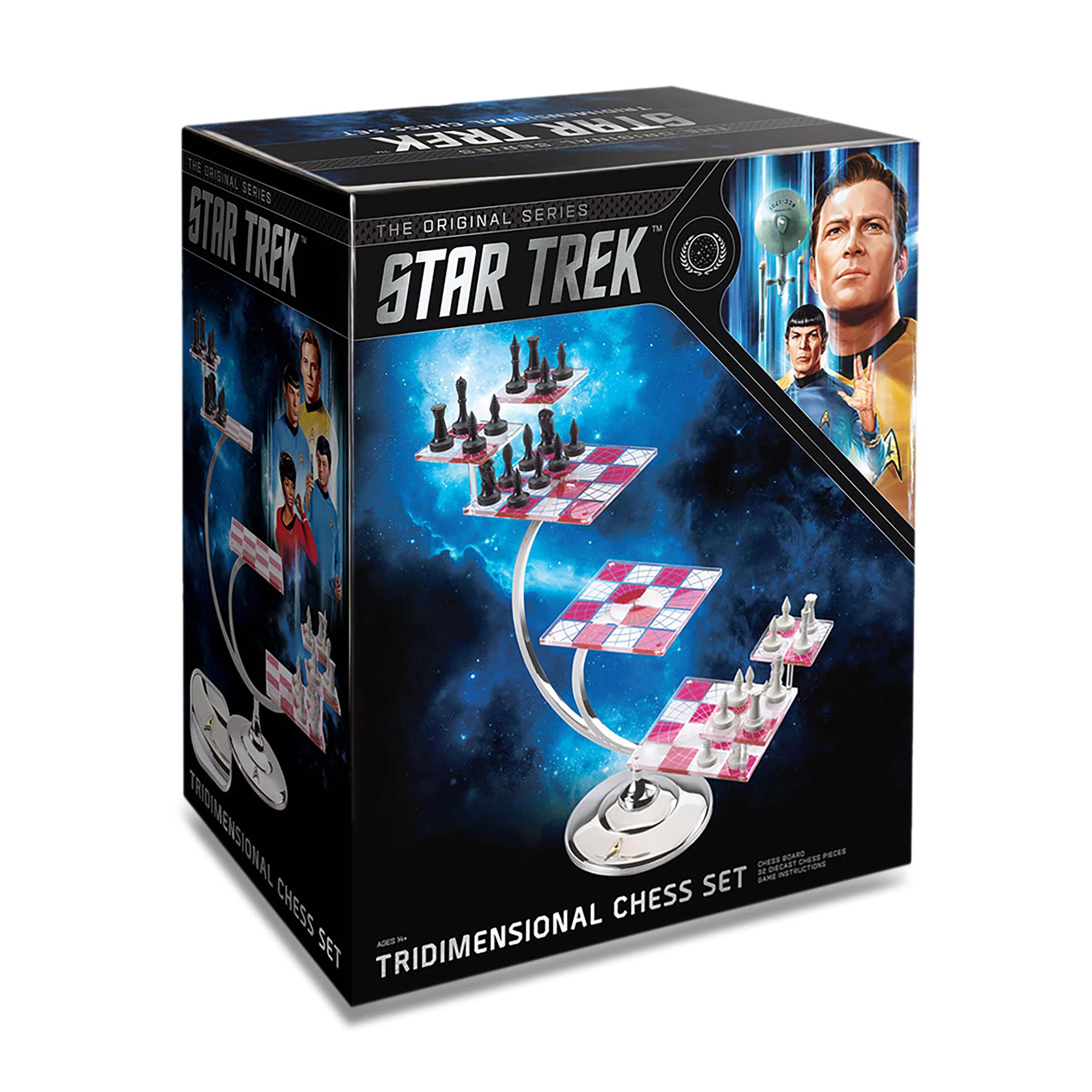 Star Trek - Réplique du jeu d'échecs 3D