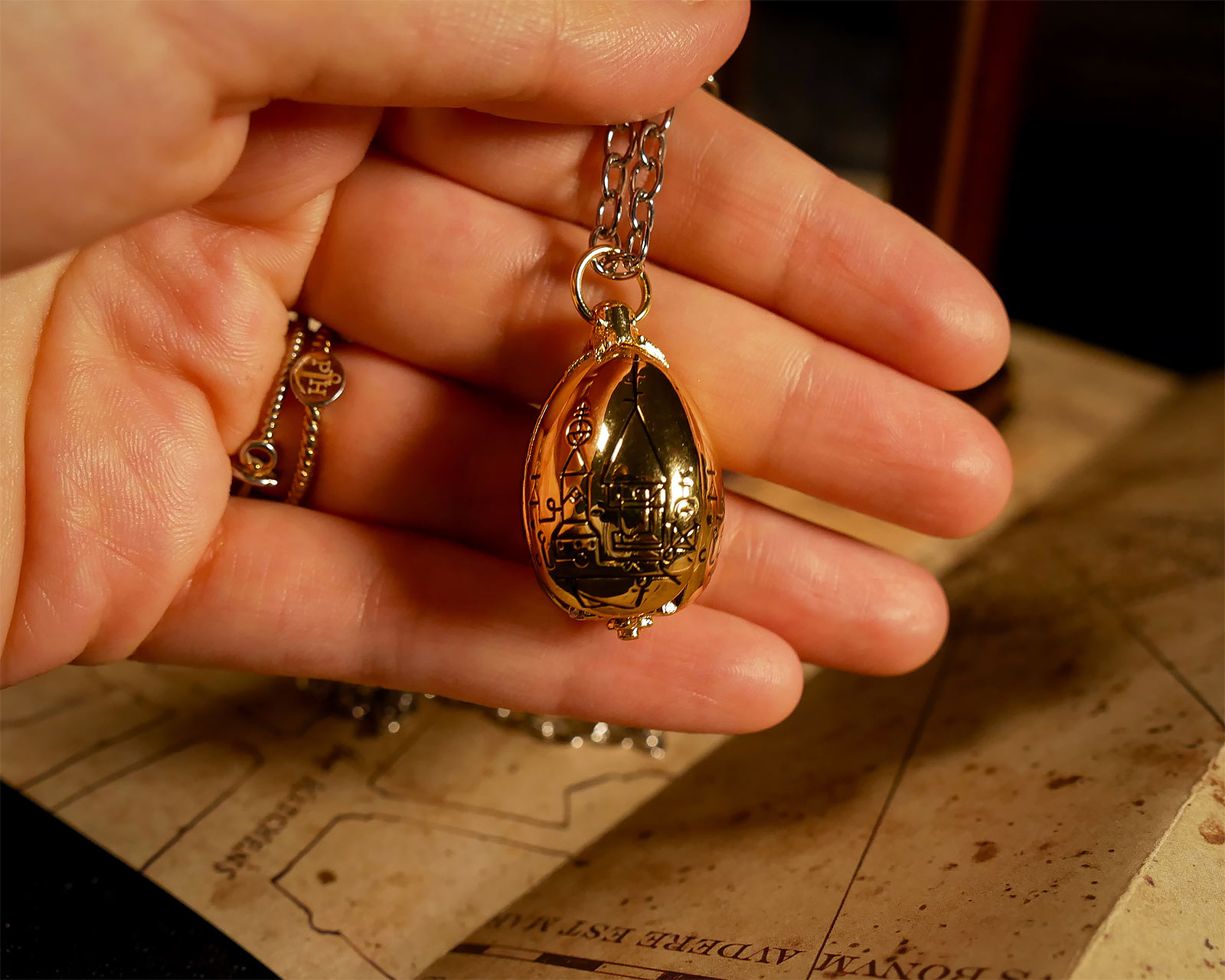 Pendentif - Oeuf d'Or - Harry Potter